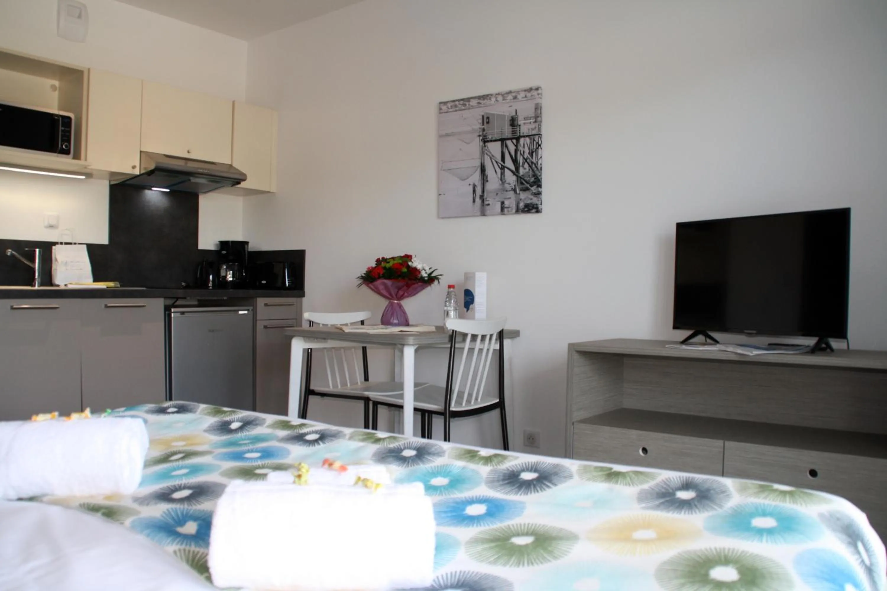 Dining area in Résidence Vacances Bleues Les Coteaux de Jonzac