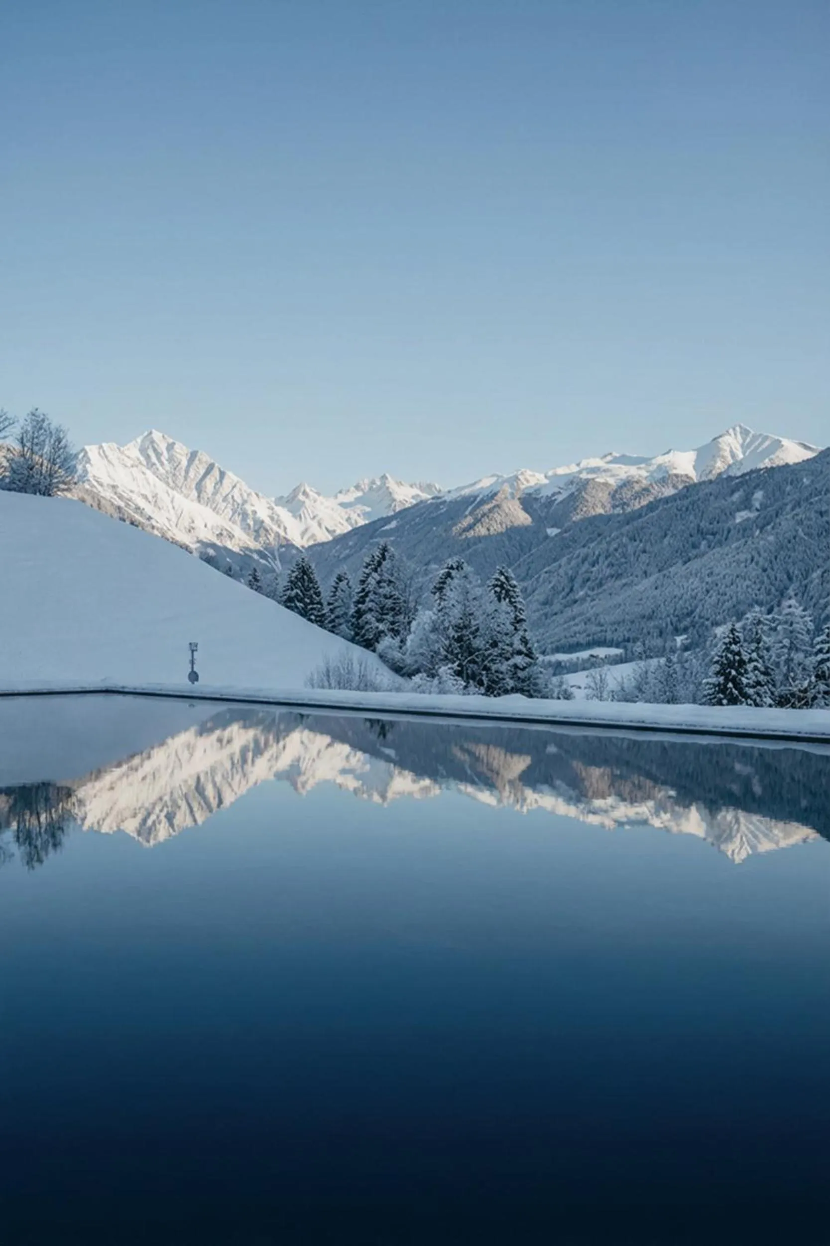 Swimming pool in Hotel Christoph