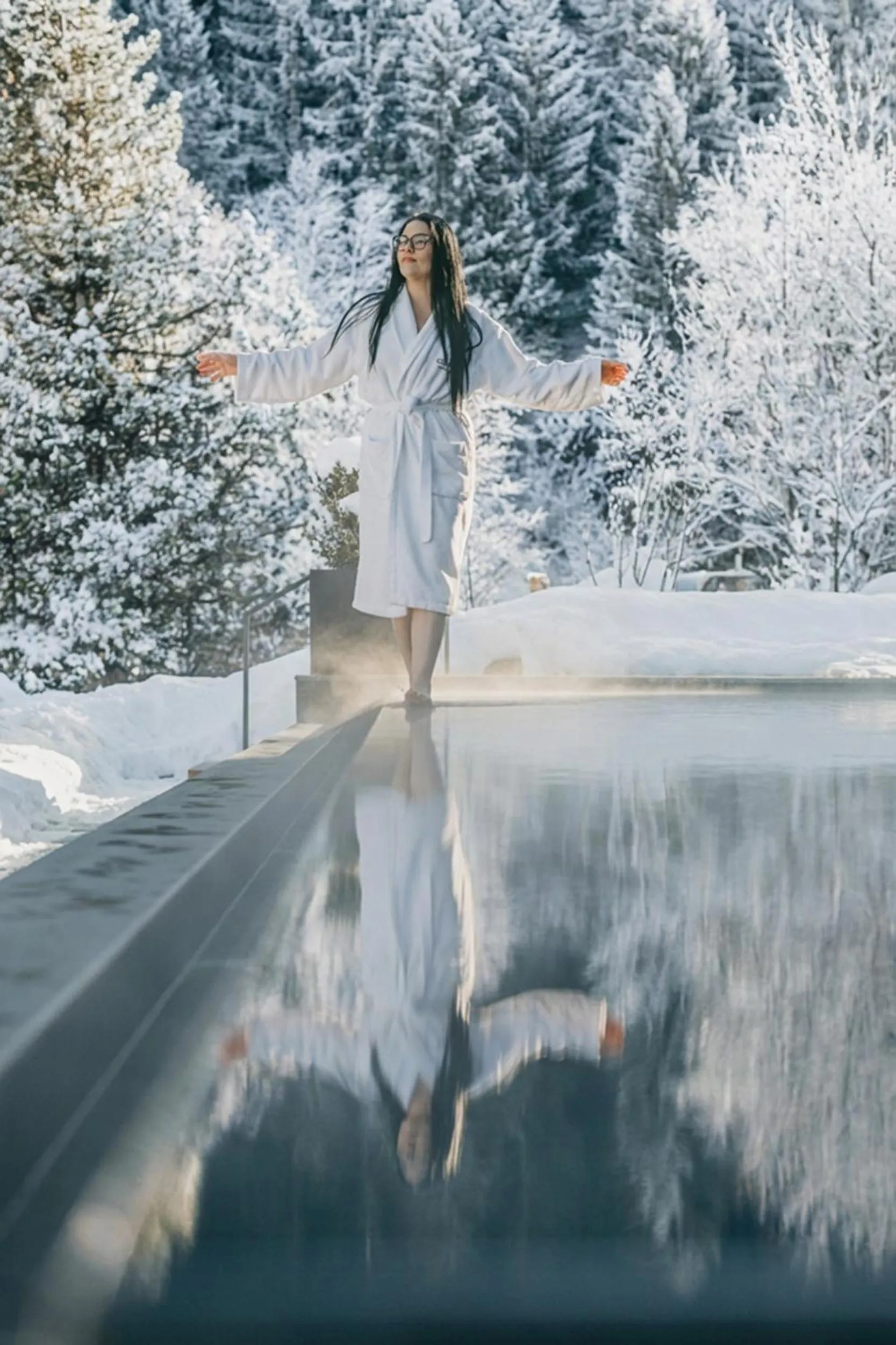 Swimming pool in Hotel Christoph