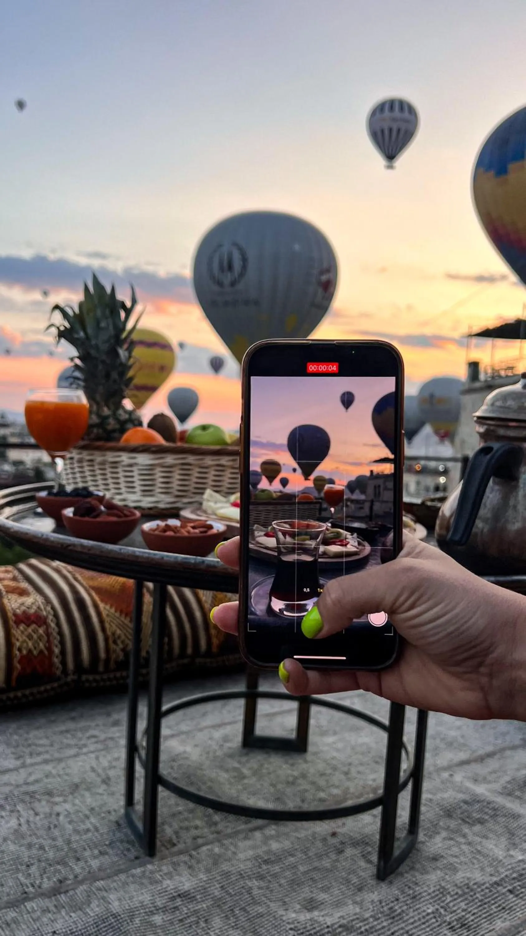 Balcony/Terrace in Hera Cave Suites