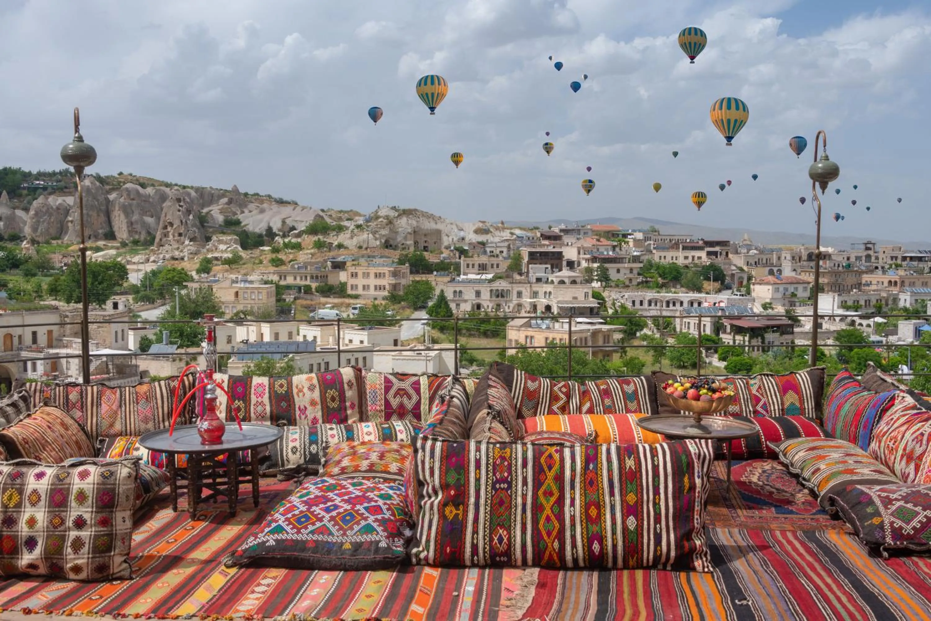 Landmark view in Hera Cave Suites