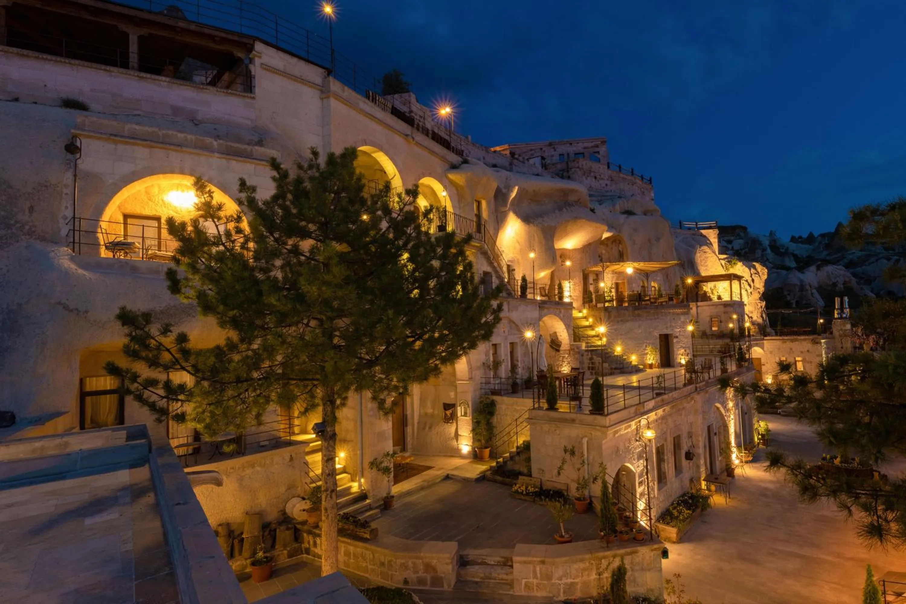 Property building in Hera Cave Suites