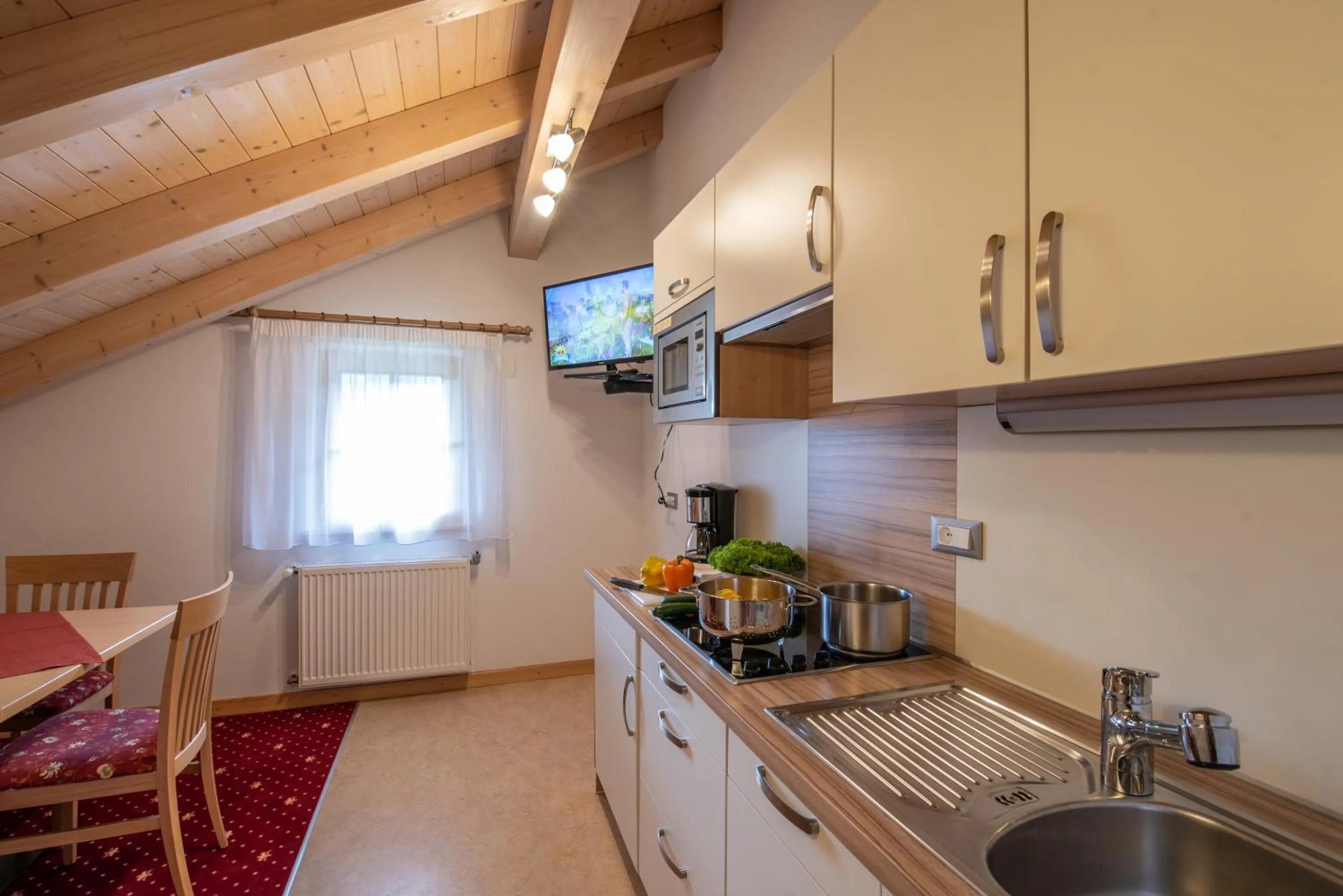 Dining area in Residence Mühlegg