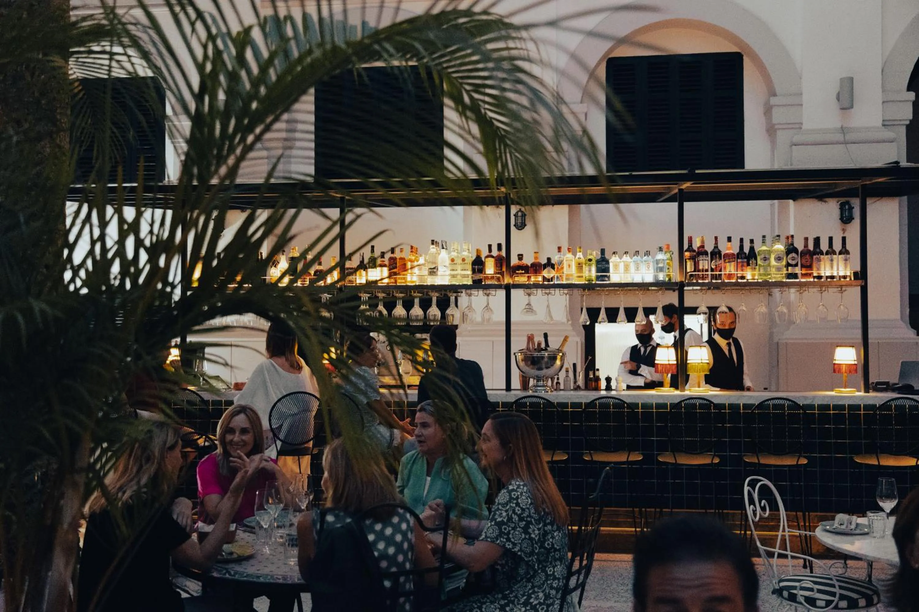 People in Hotel Born