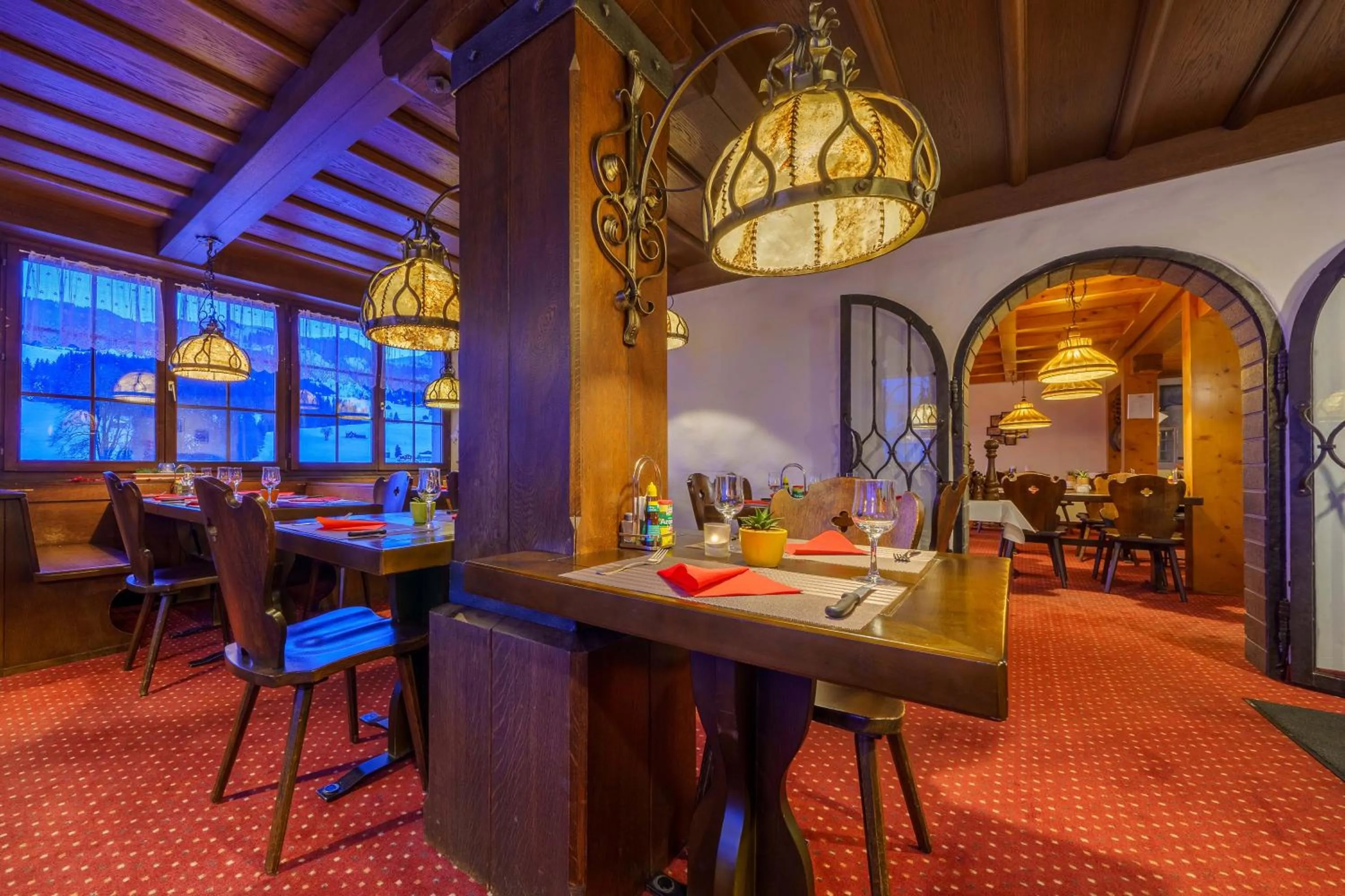 Restaurant/places to eat in Hotel Toggenburg