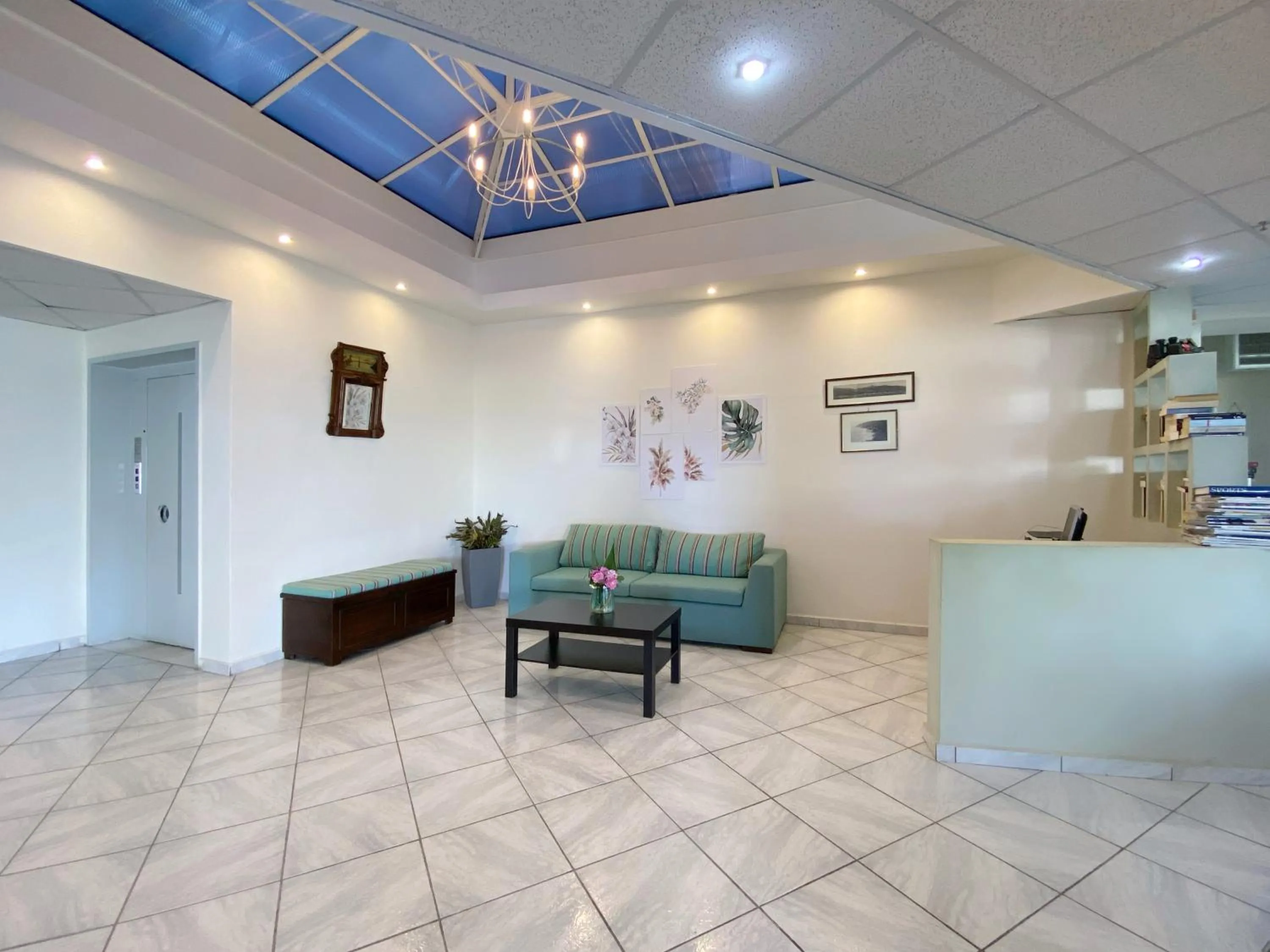 Lobby or reception in Hotel Eleana