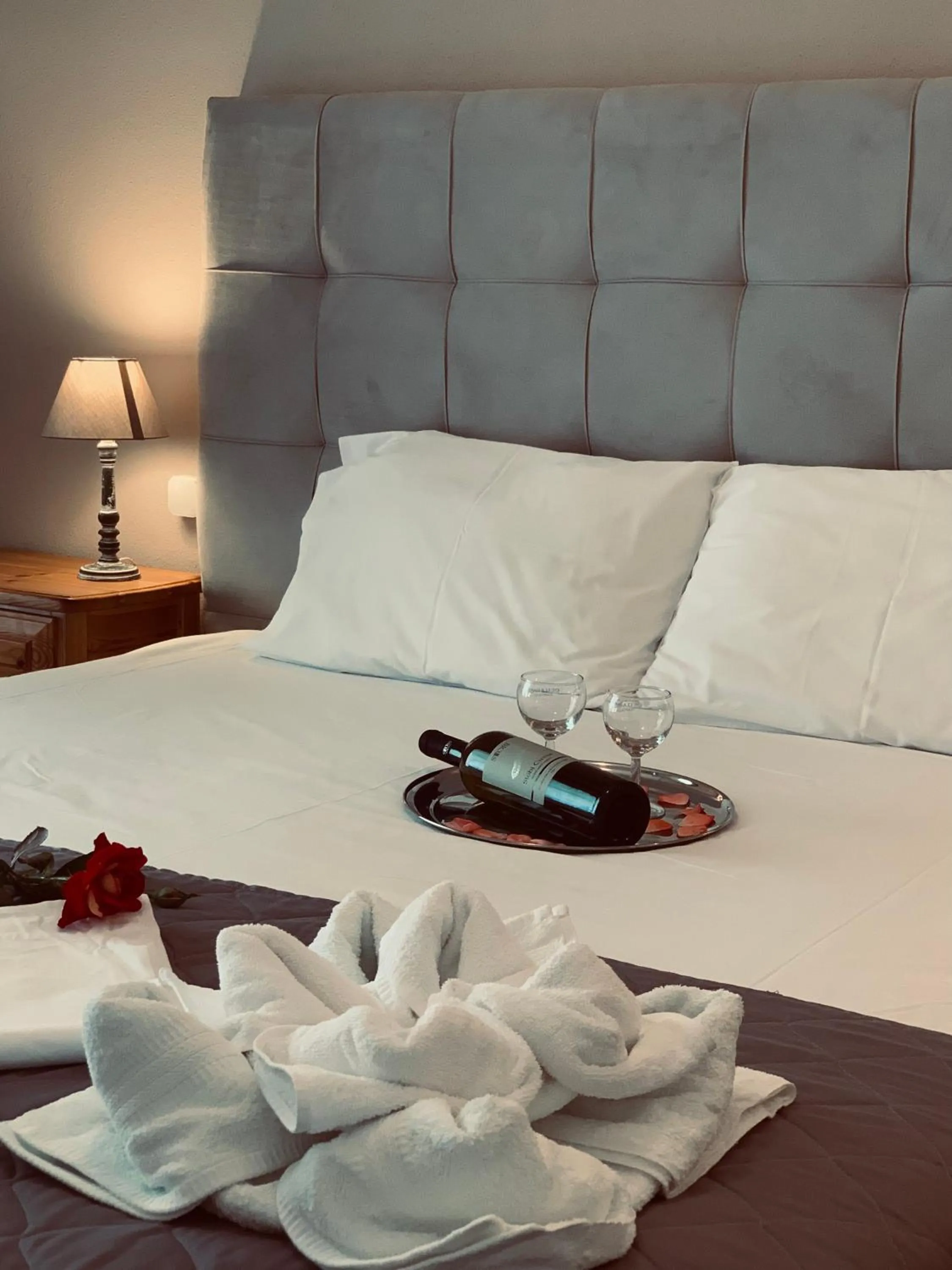 Bedroom, Bed in Hotel Eleana