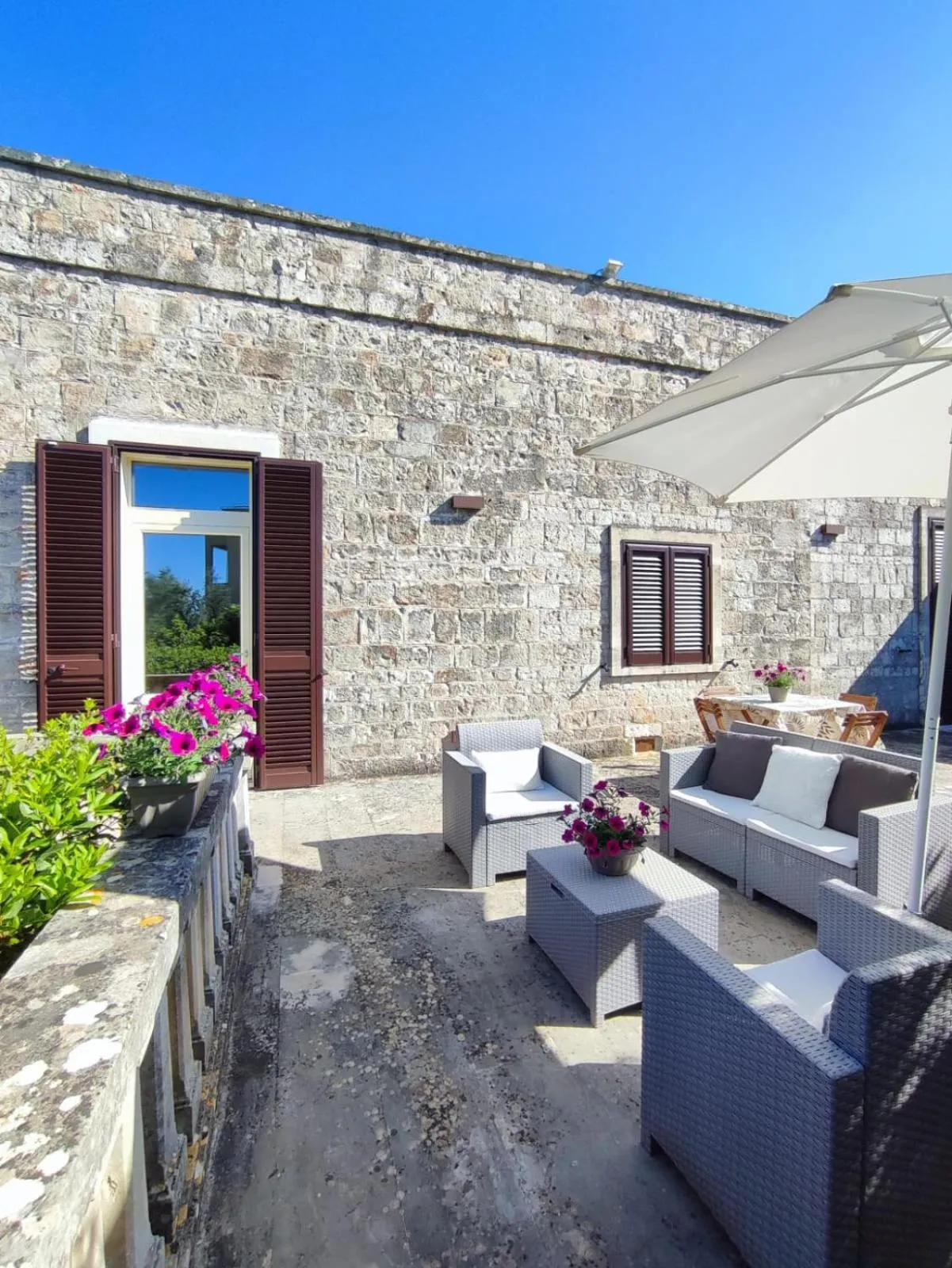 Balcony/Terrace in Villa Ostuni
