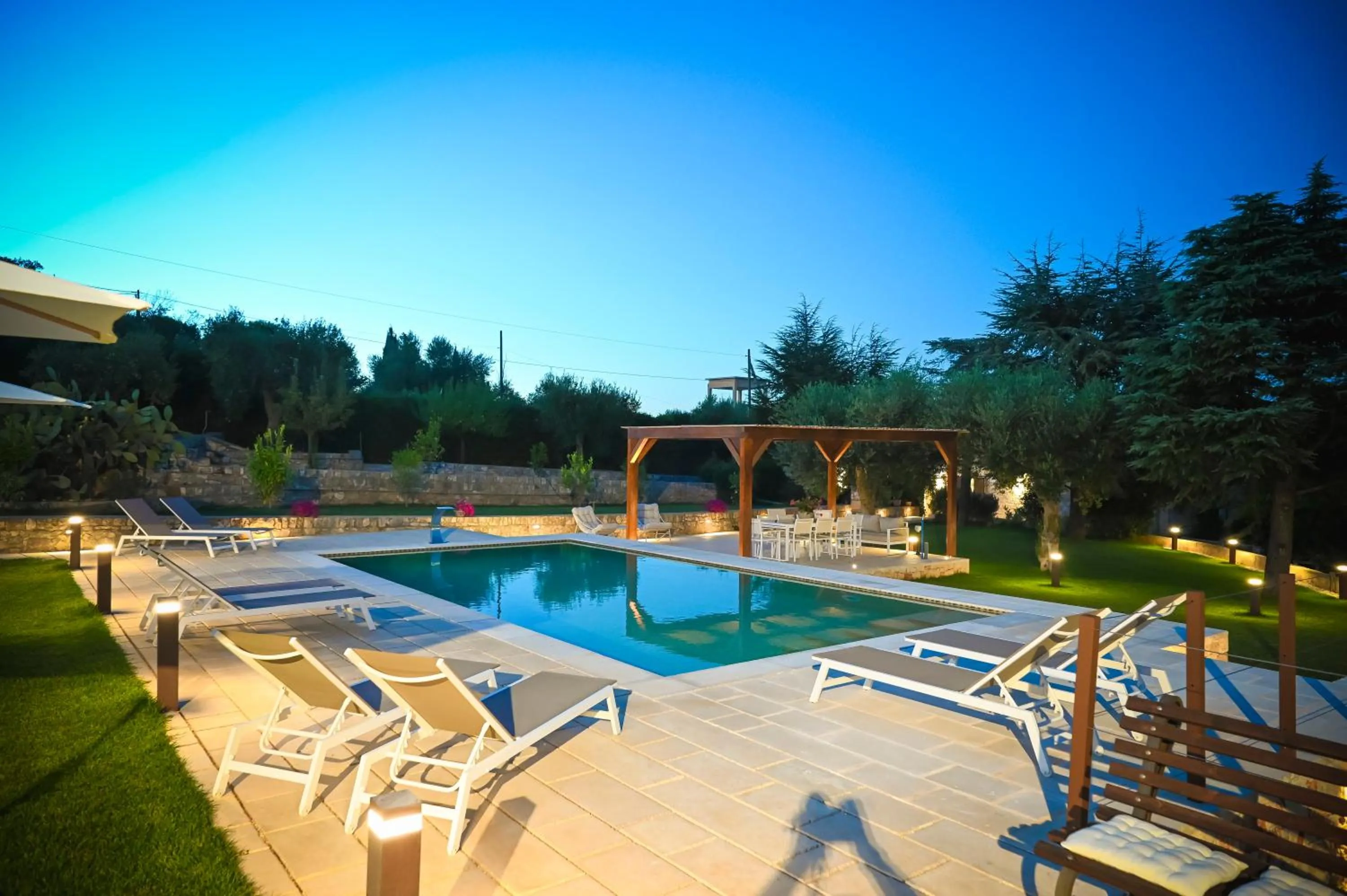 Garden in Villa Ostuni