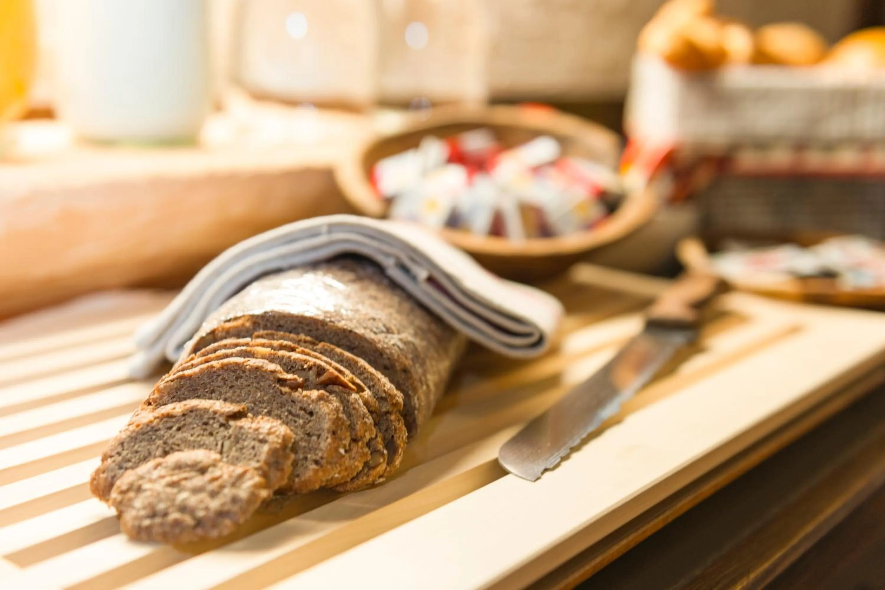 Food close-up in BaseCamp Hotel