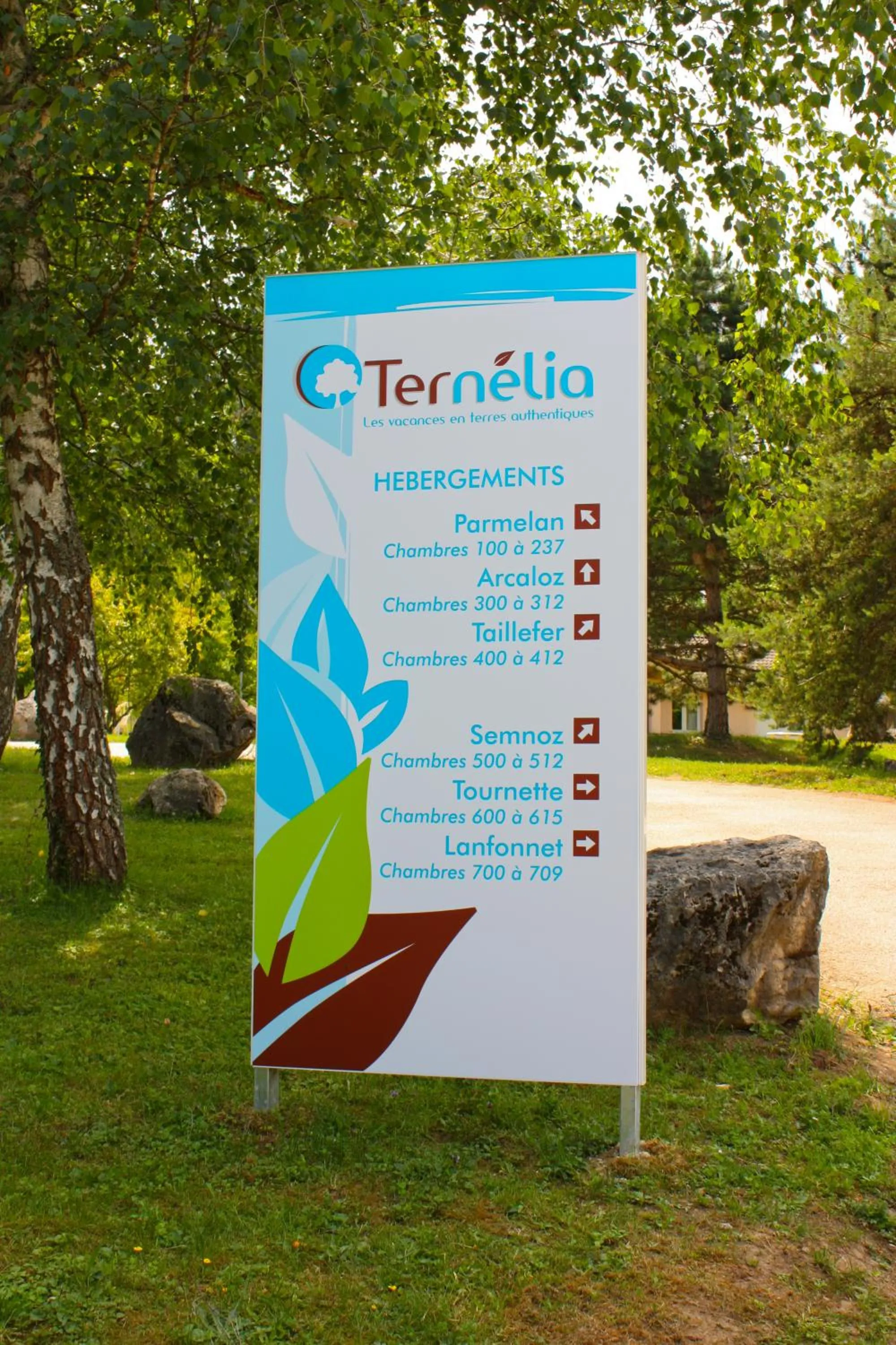 Decorative detail in Le Pré du Lac