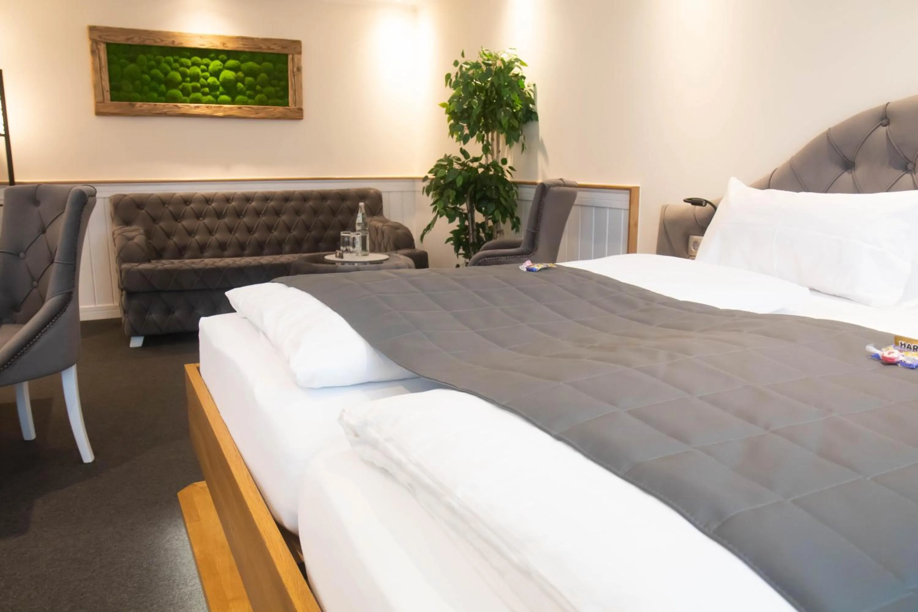 Bed in Hotel Stadtkrug