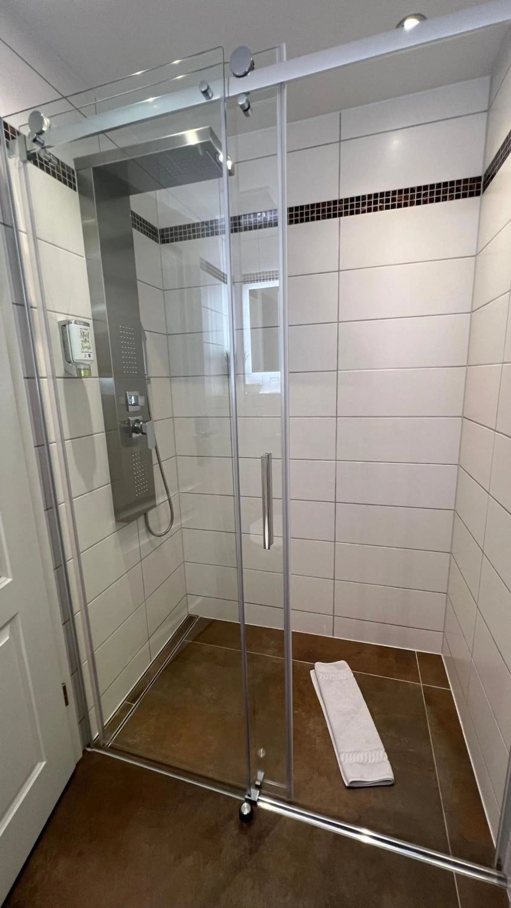 Shower in Hotel Stadtkrug