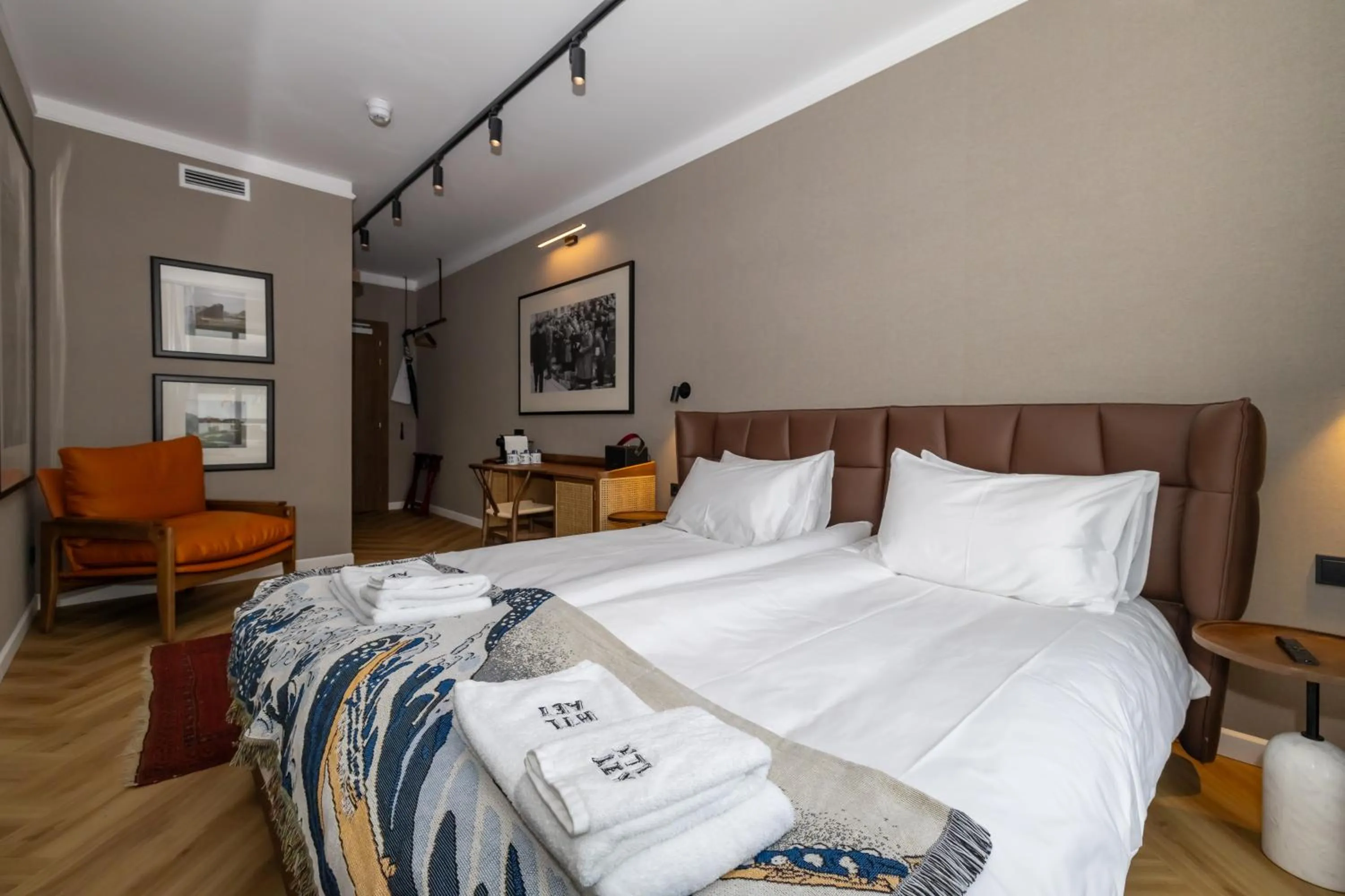 Bed in Hotel Akureyri