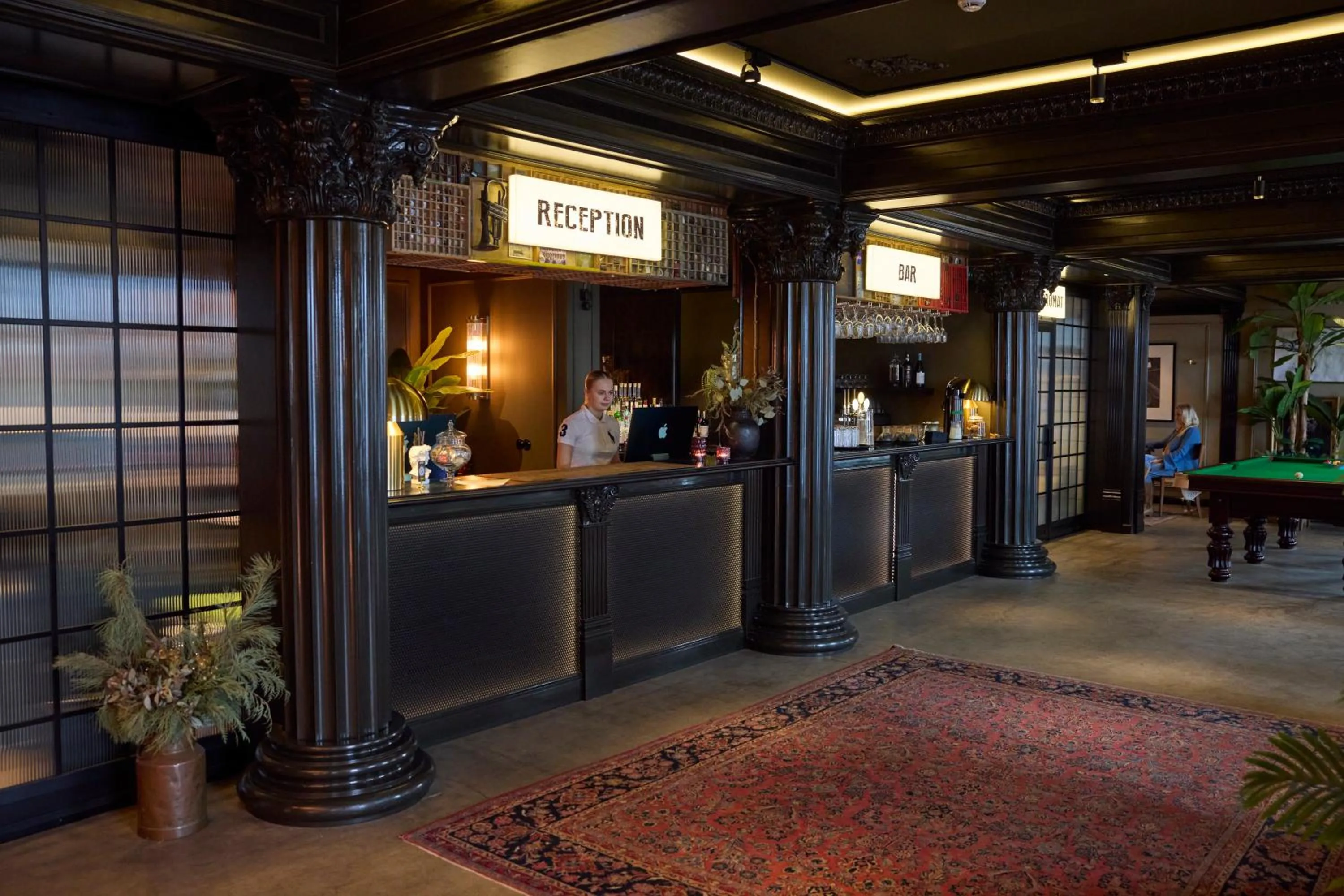 Lobby or reception in Hotel Akureyri