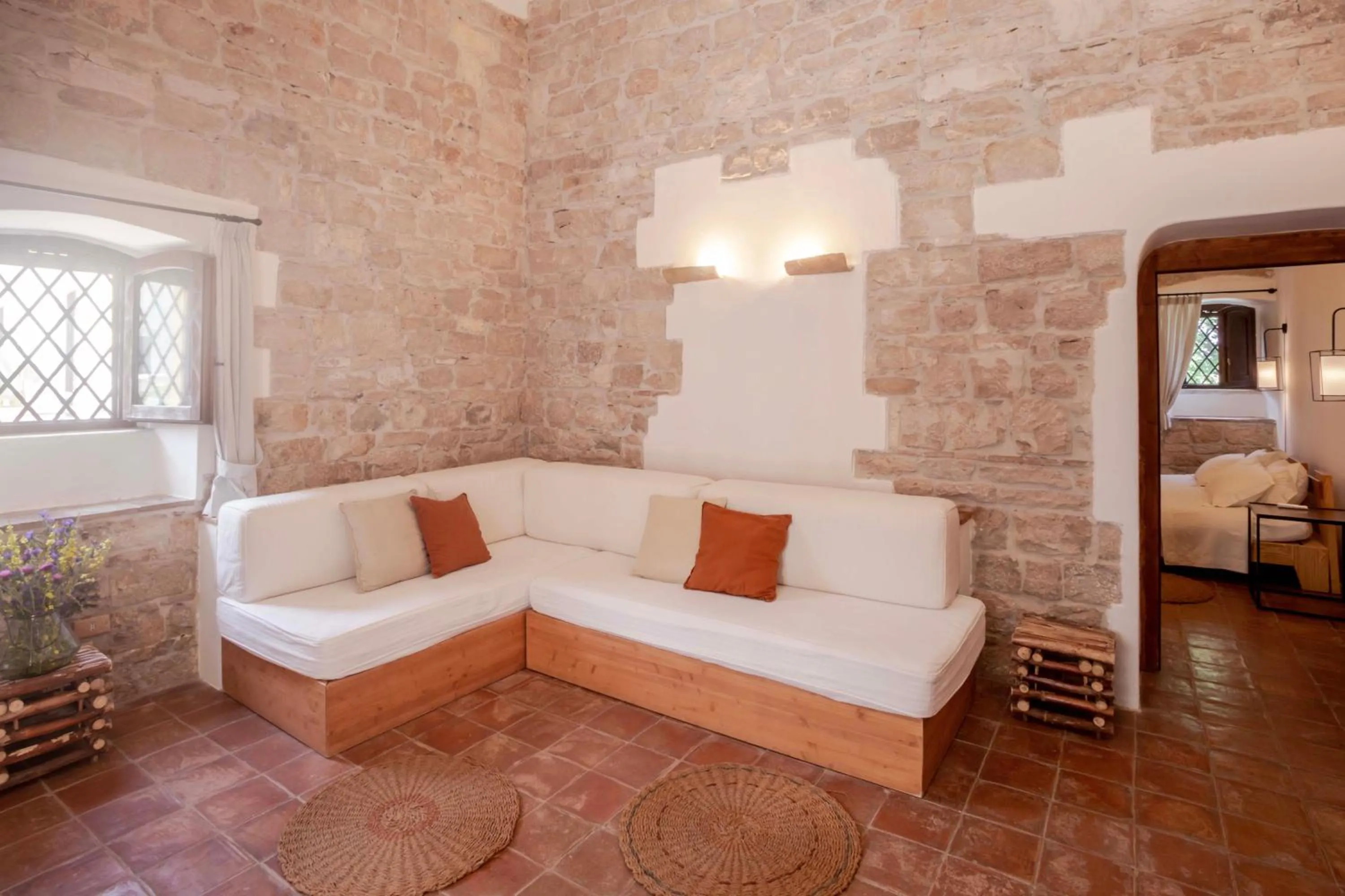 Living room, Bed in Lama Di Luna Biomasseria