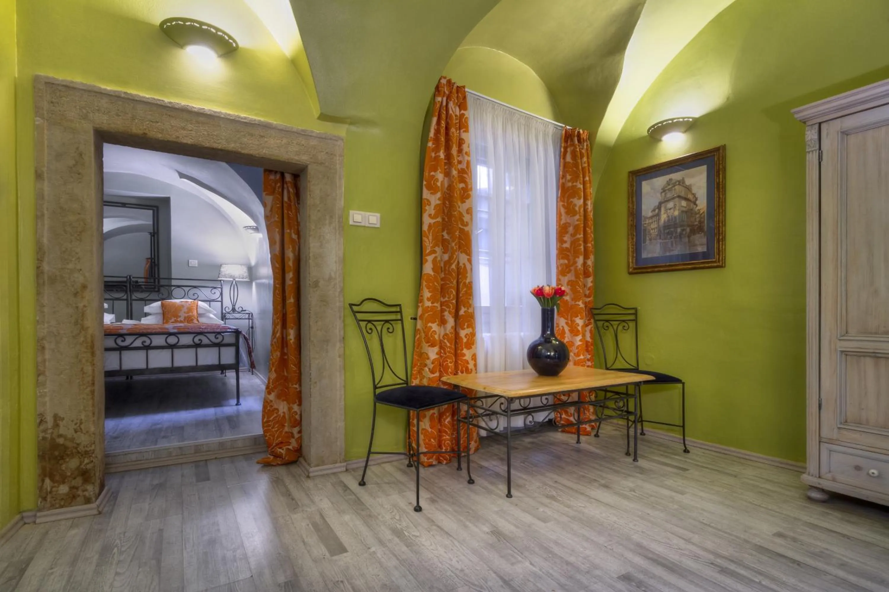 Bedroom in Black Star Suites