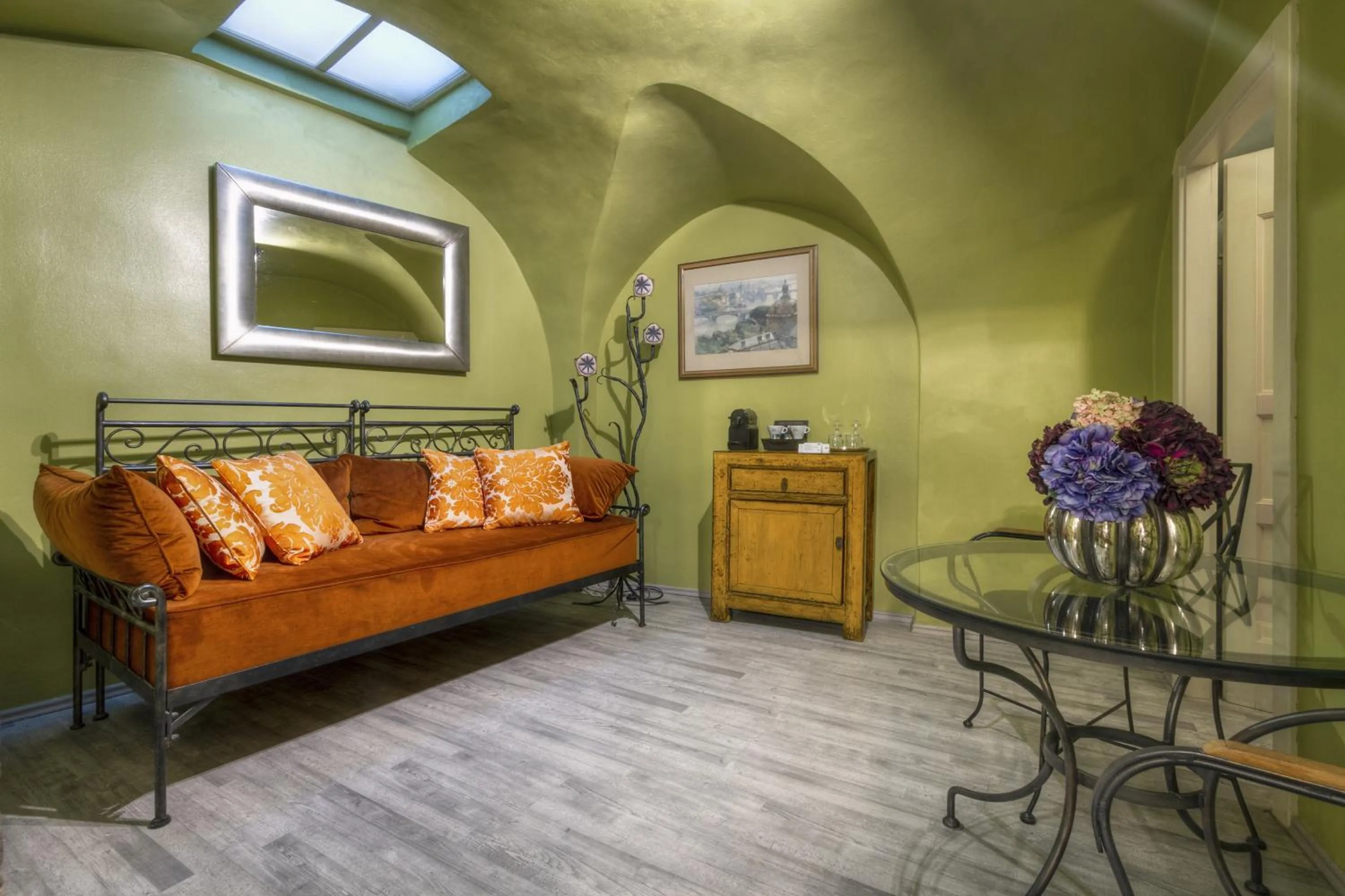 Living room in Black Star Suites