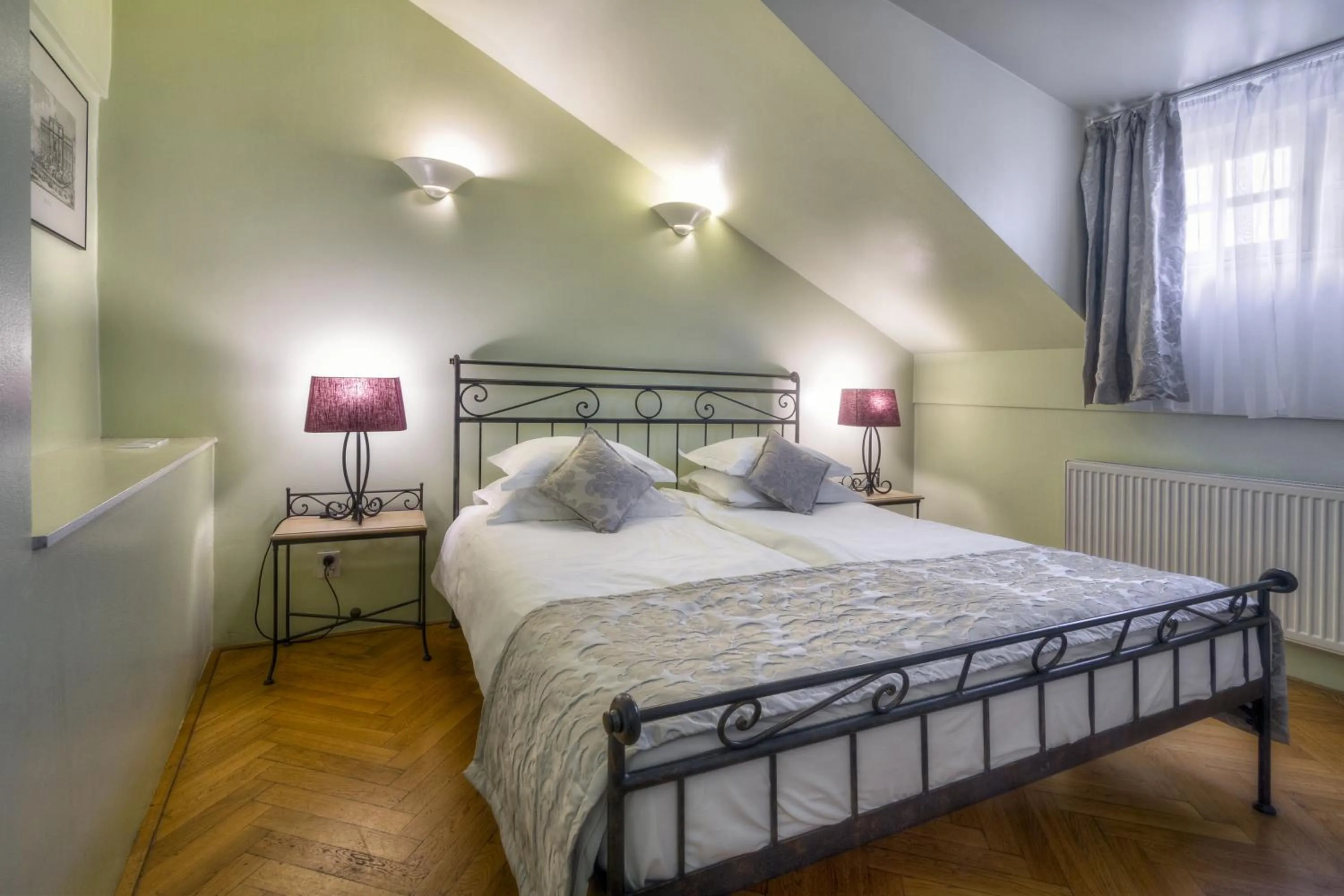 Bed in Black Star Suites