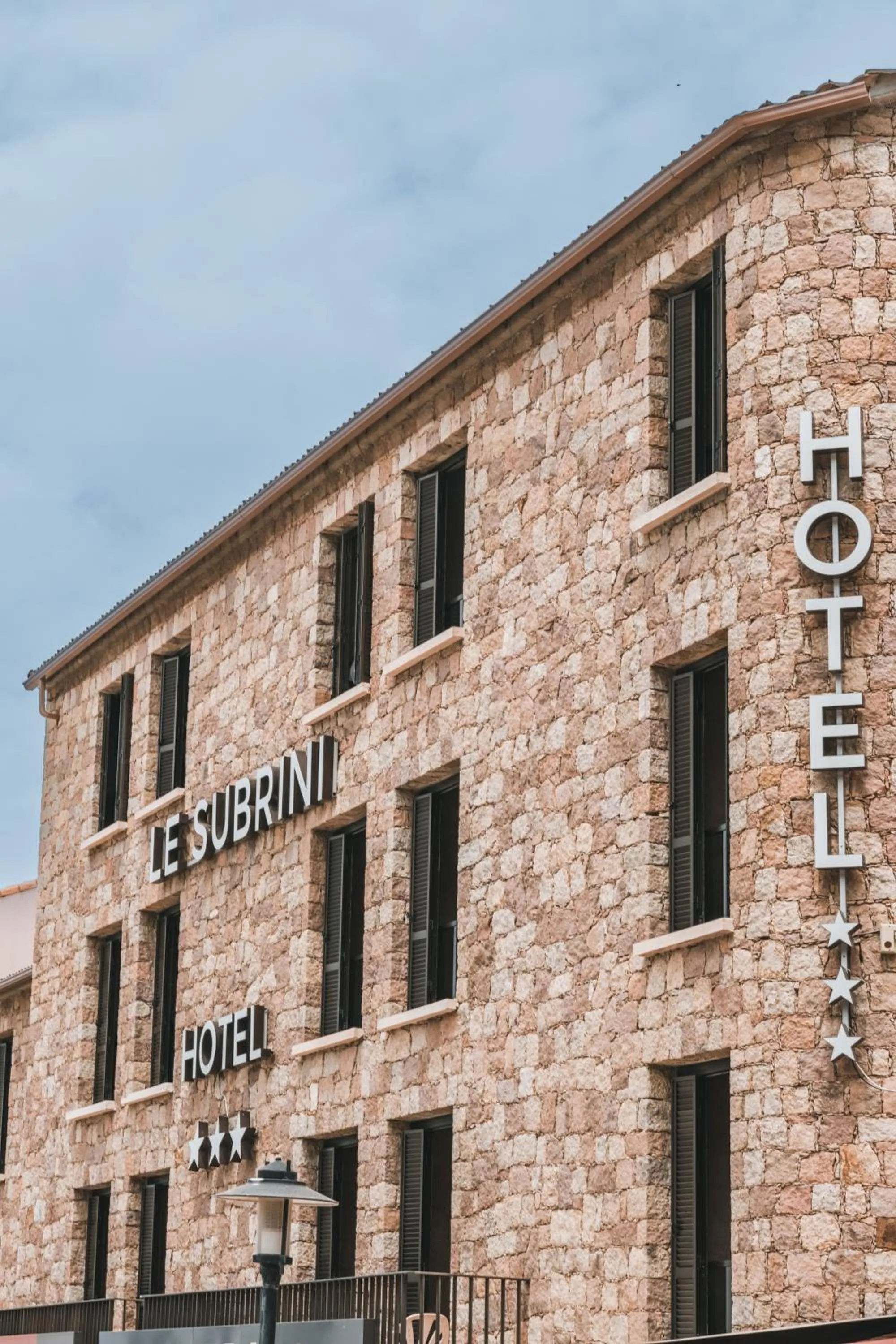 Property building in Hôtel & Résidence Le Subrini