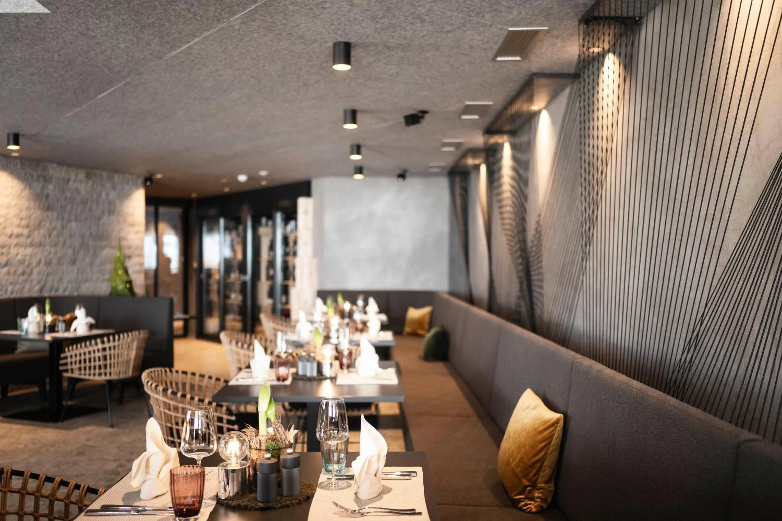 Lounge or bar in Hotel Rosengarten (Schenna Resort)