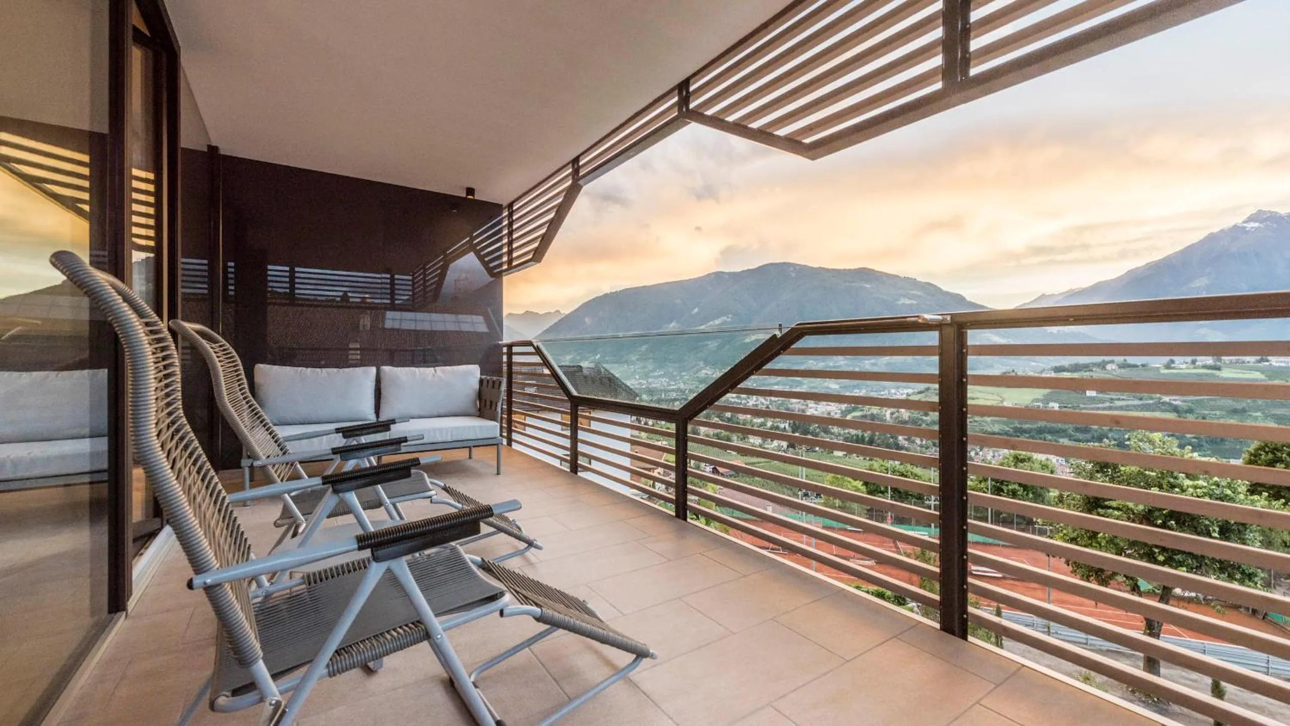 View (from property/room) in Hotel Rosengarten (Schenna Resort)