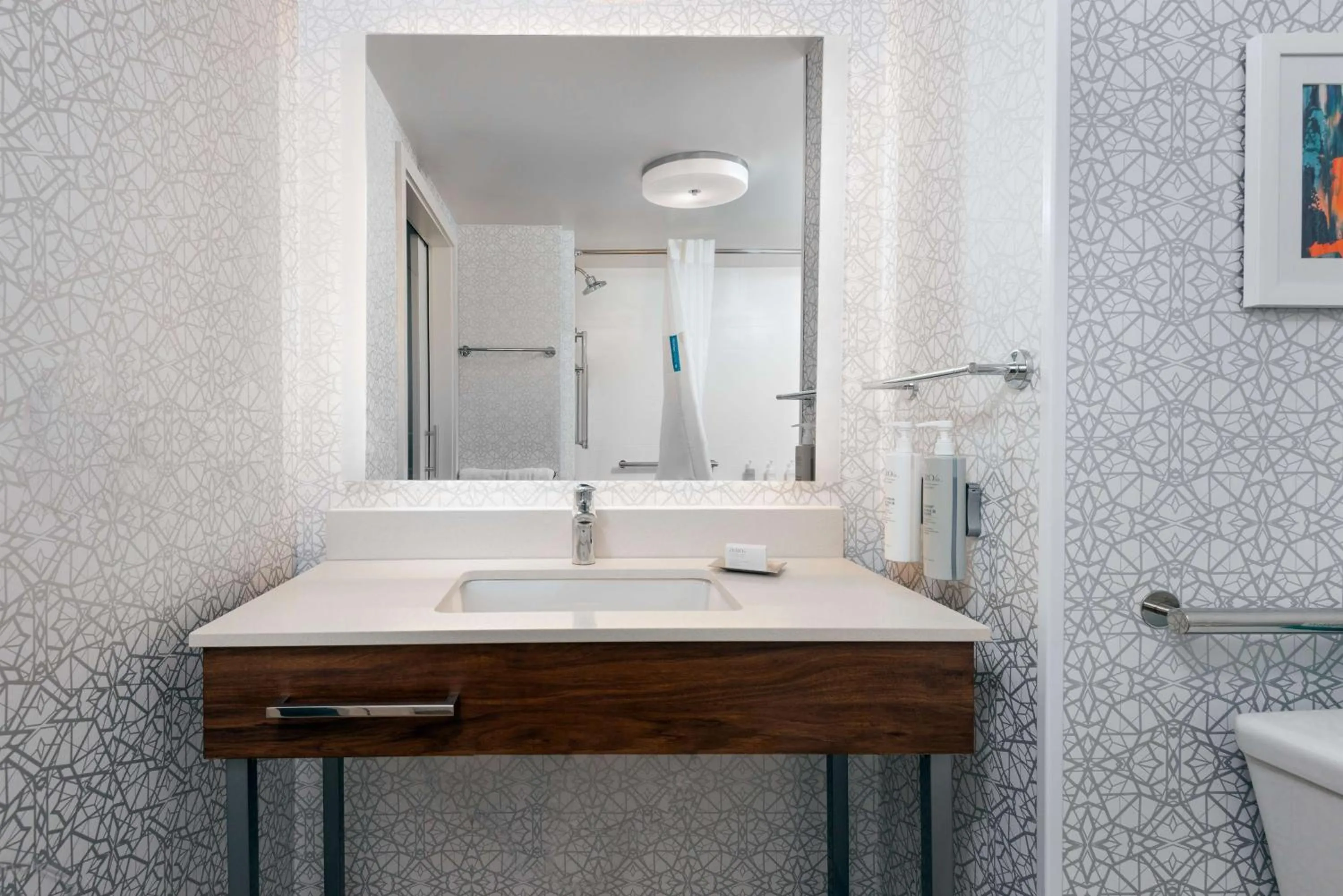 Bathroom in Hampton Inn & Suites Charlottesville at the University