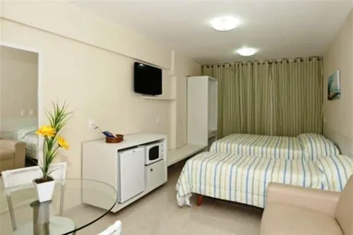 Bed in Hotel Agua Marinha