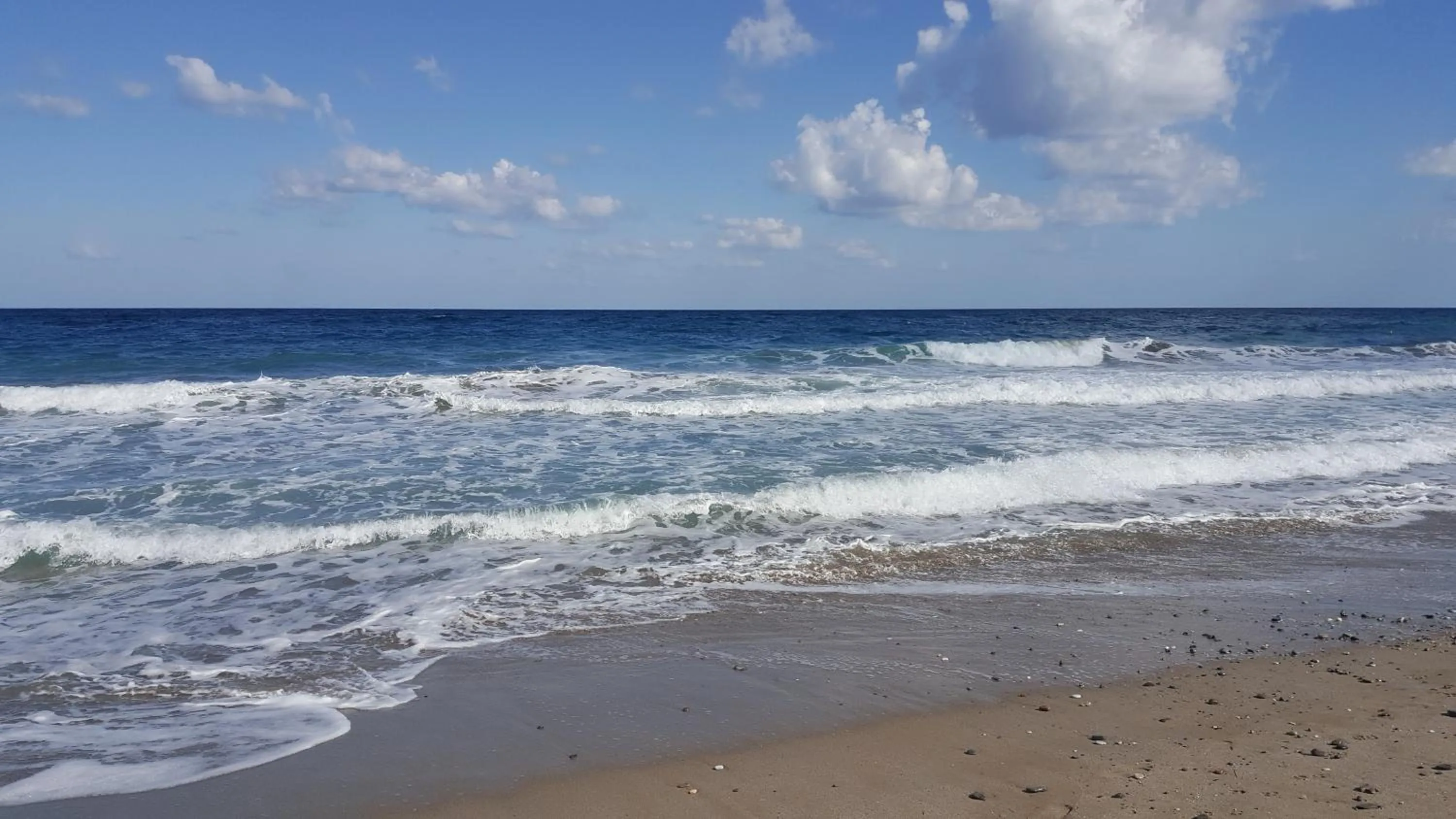 Beach in Amber Coast & Sea