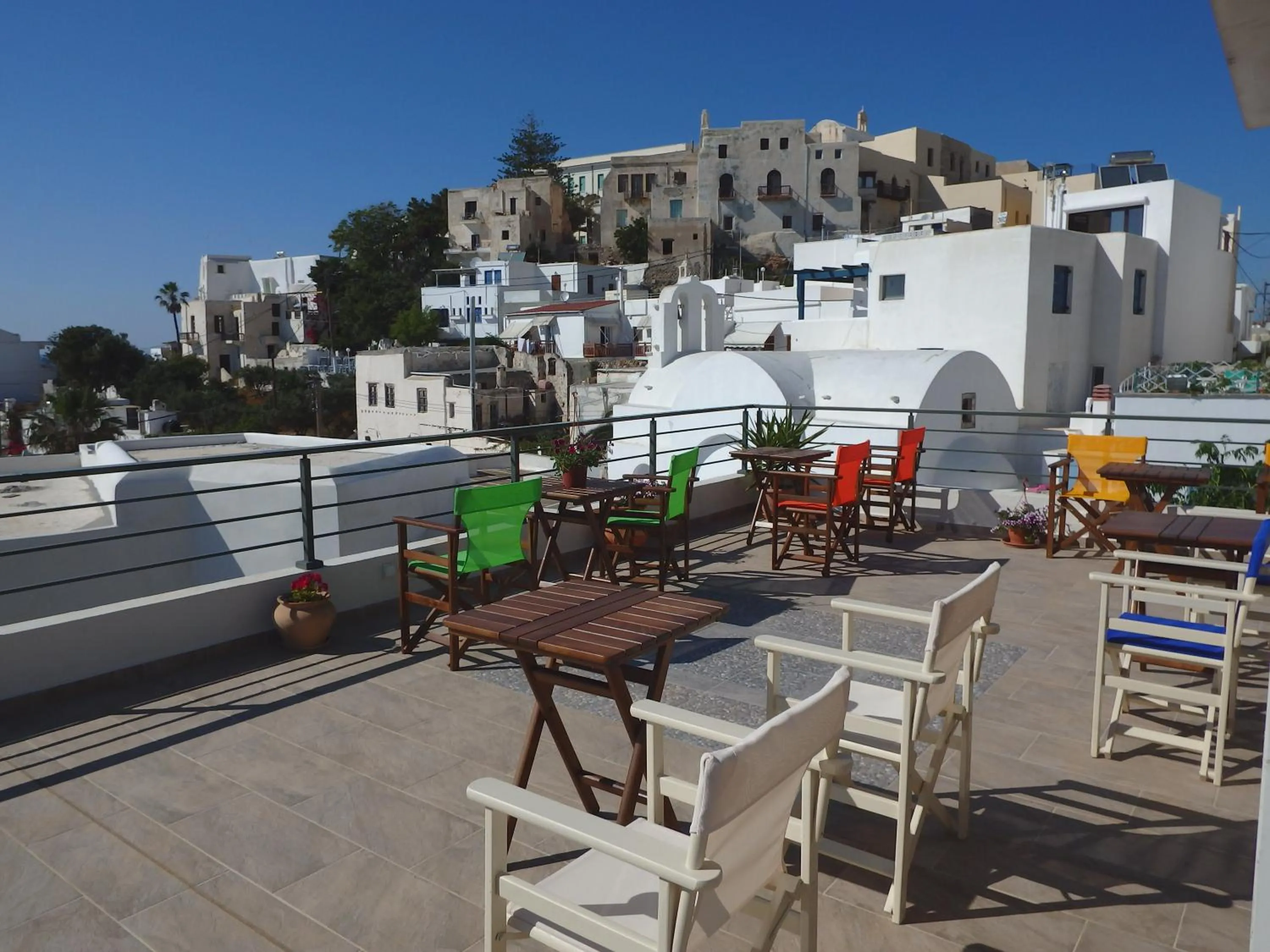 Patio in Naxos Illusion Nikos Verikokos