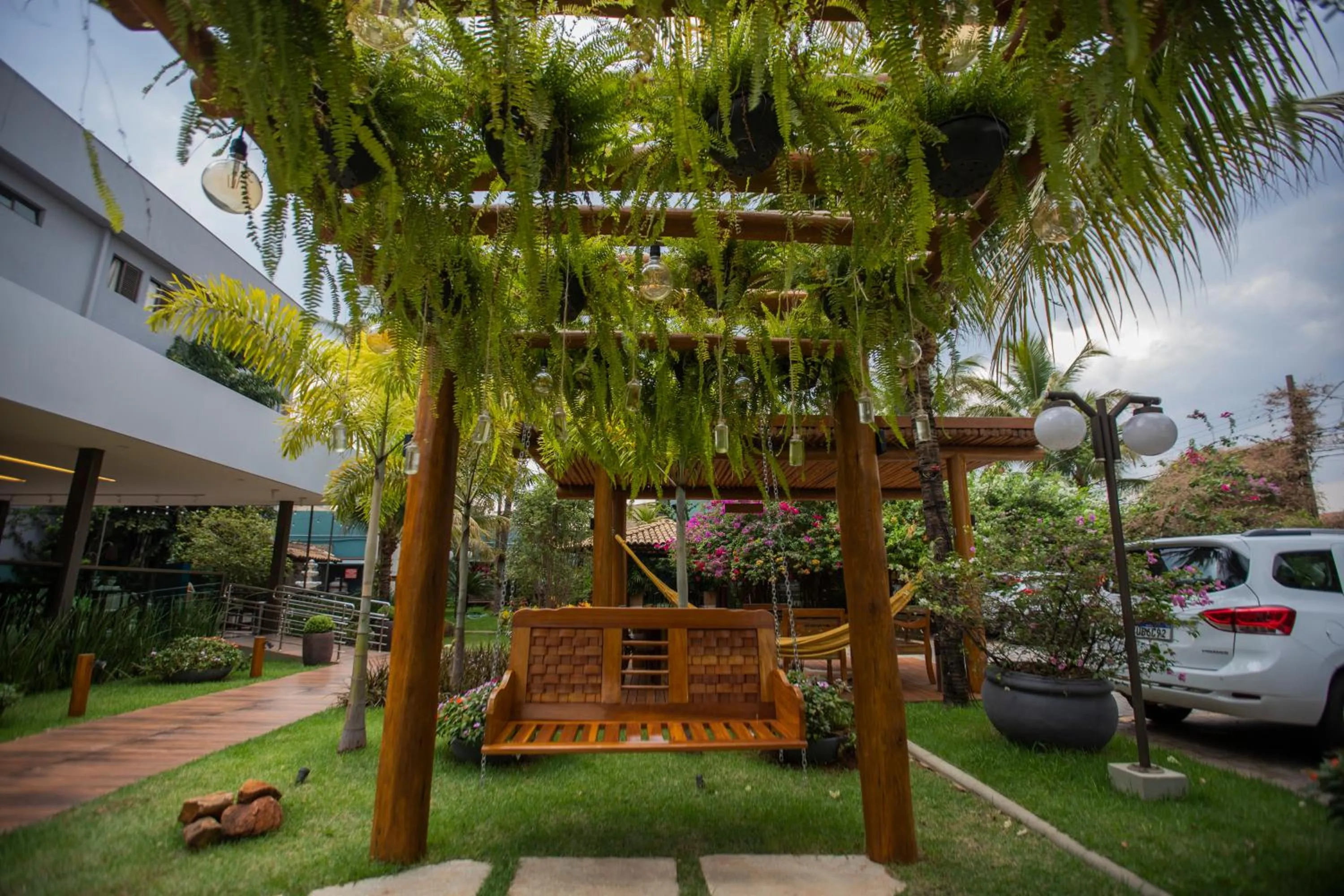 Garden in Castelo Inn Hotel