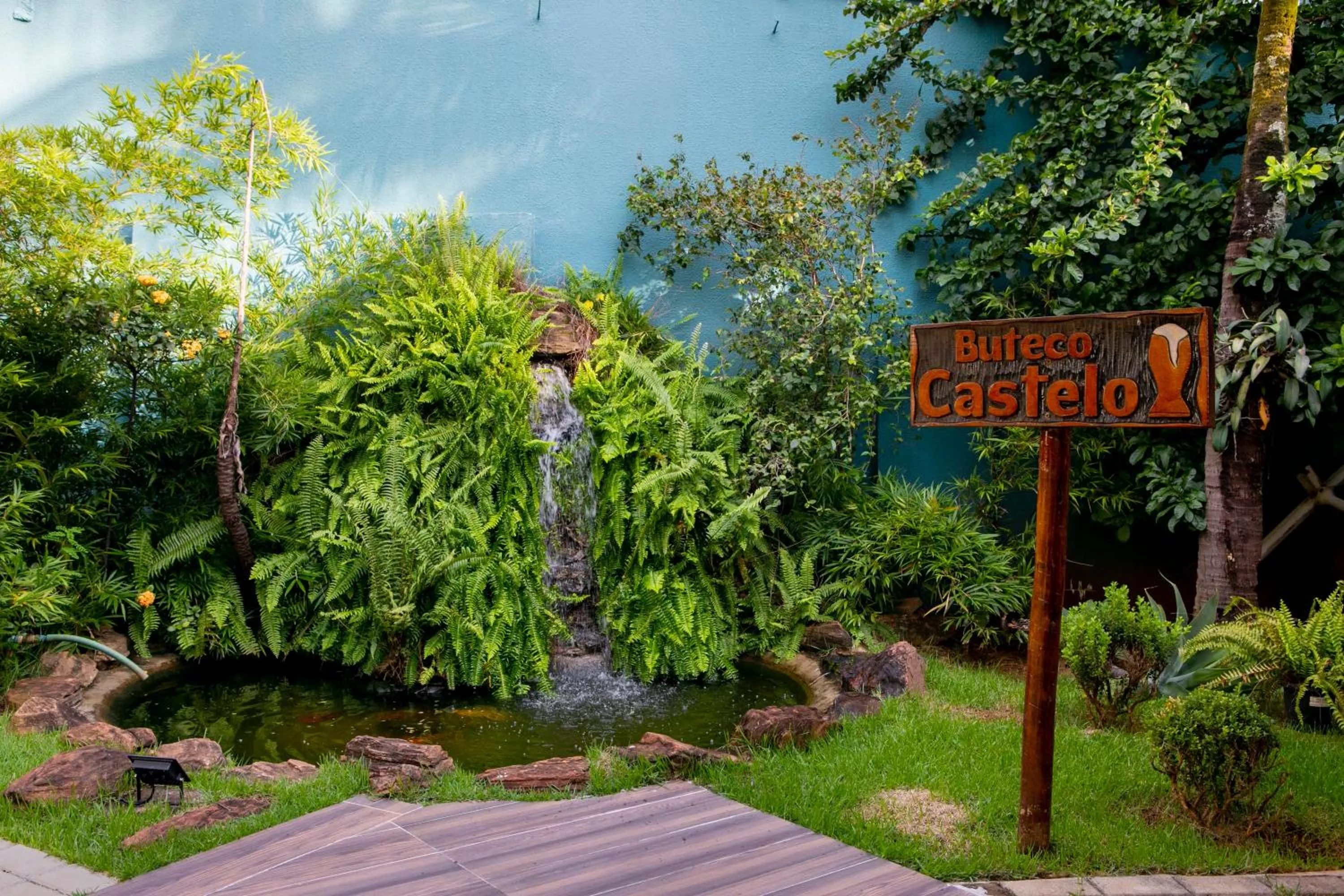 Garden in Castelo Inn Hotel