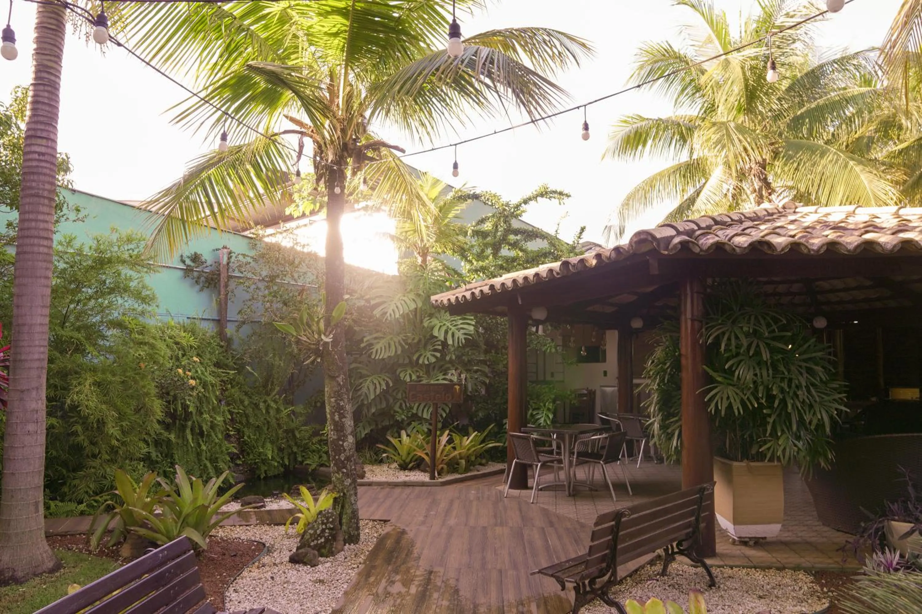 Garden in Castelo Inn Hotel