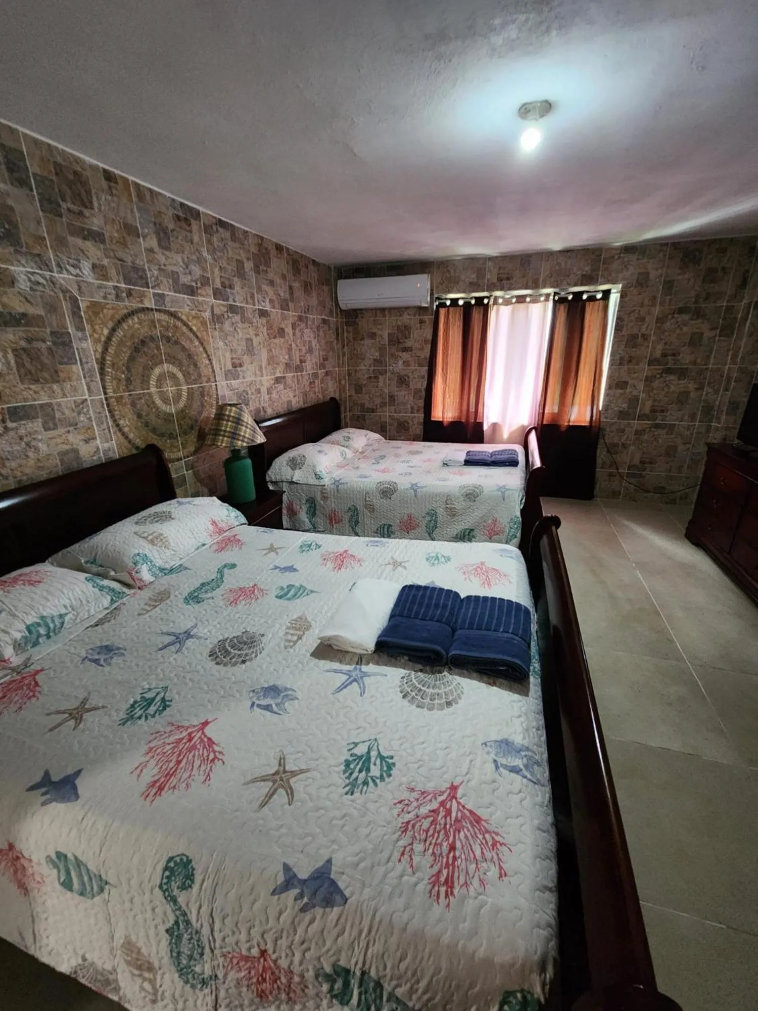 Bed in Hotel Colombus