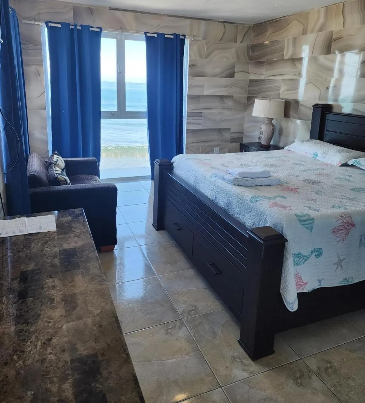 Bed in Hotel Colombus