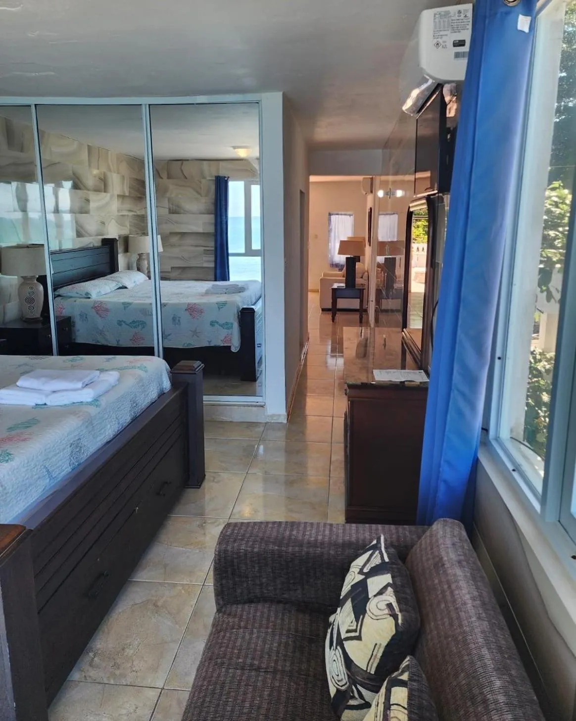 Bed in Hotel Colombus