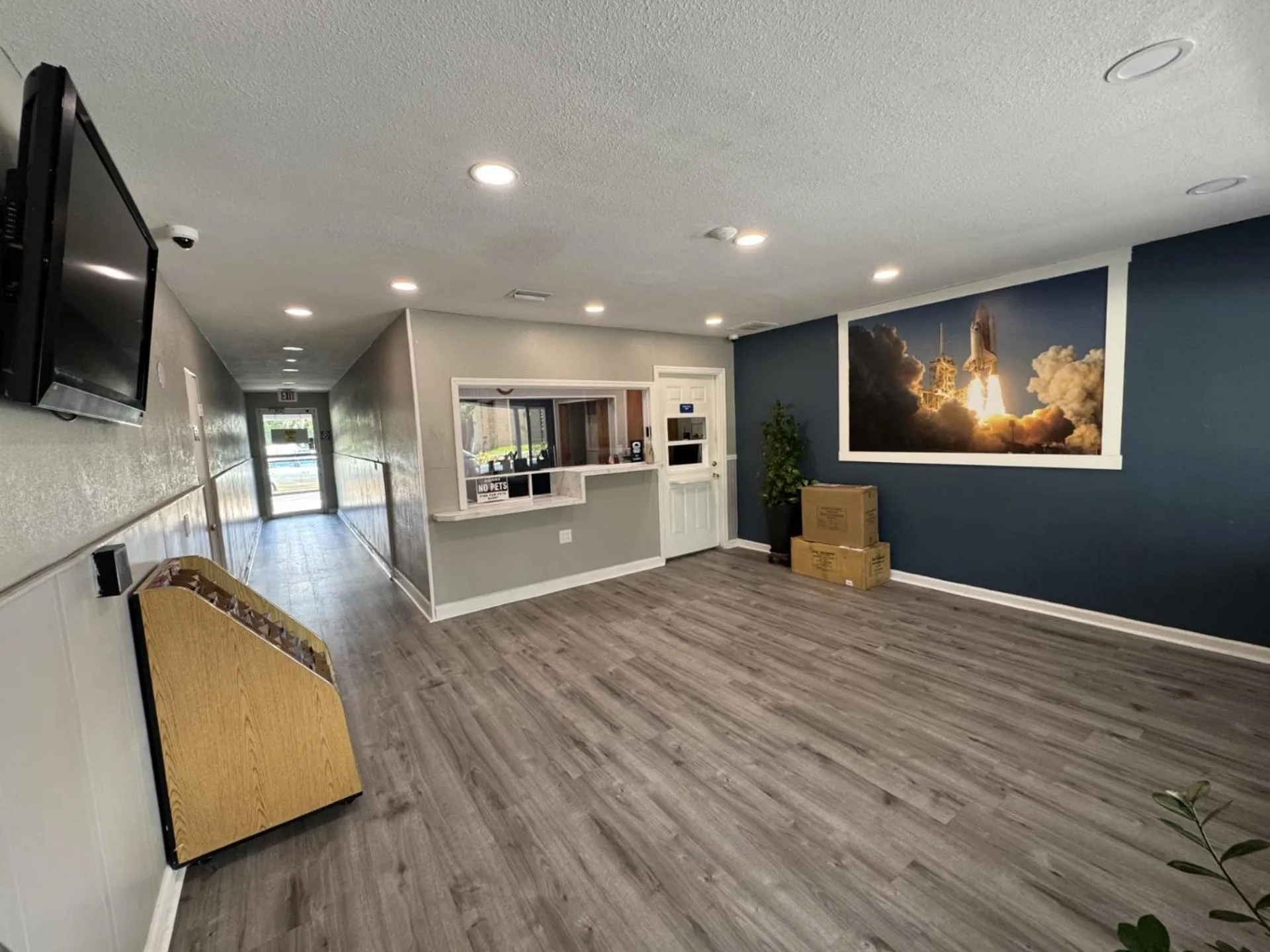 Lobby or reception in Sunrise Inn by OYO Titusville FL