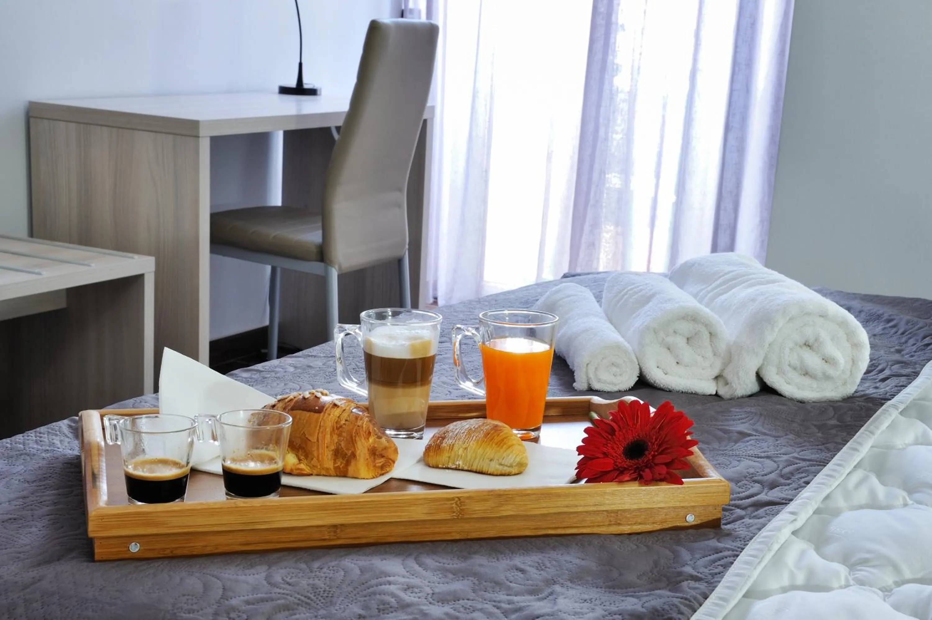 Bed in B&B Il Bacio di Napoli