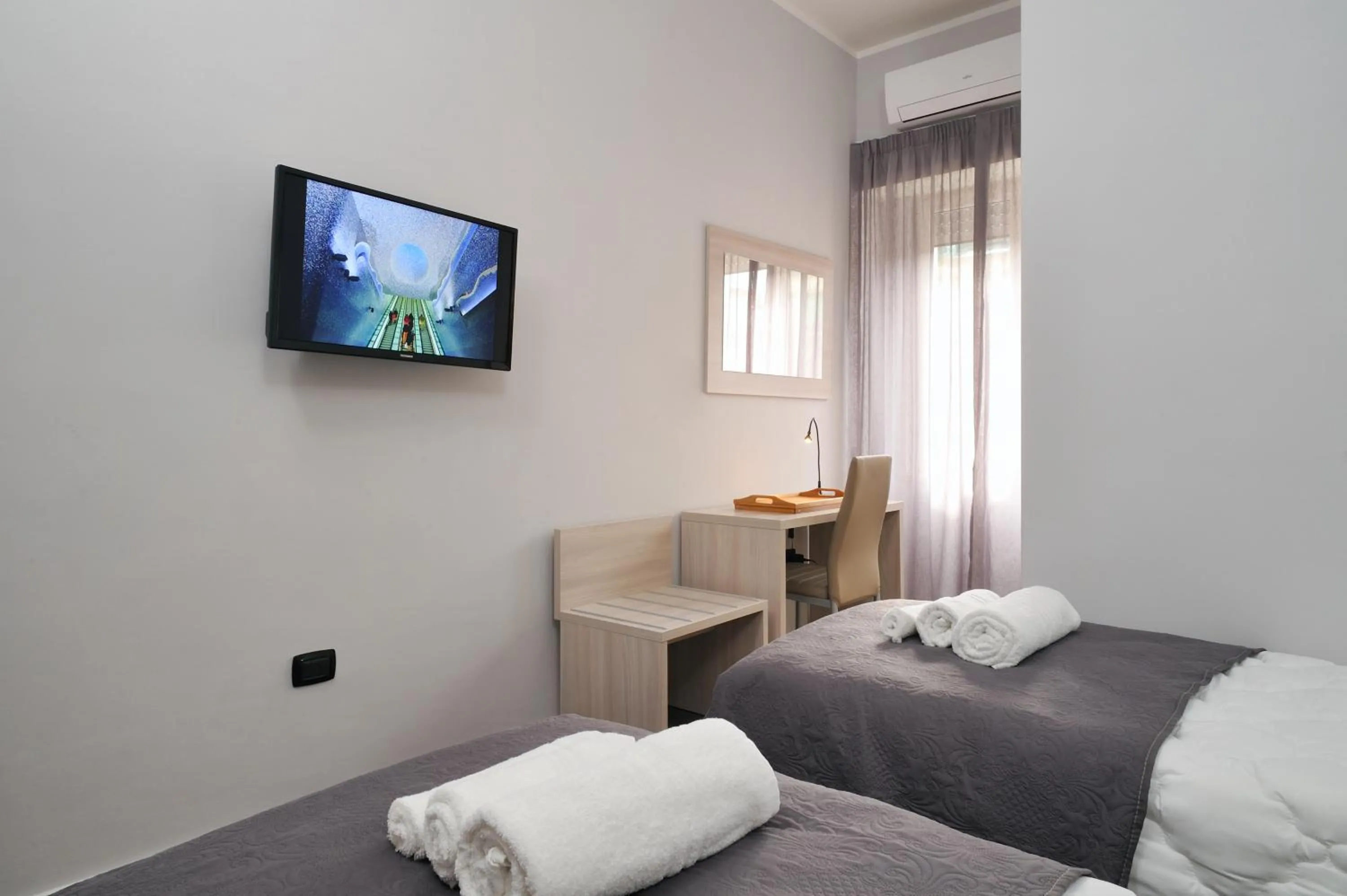 Bed in B&B Il Bacio di Napoli