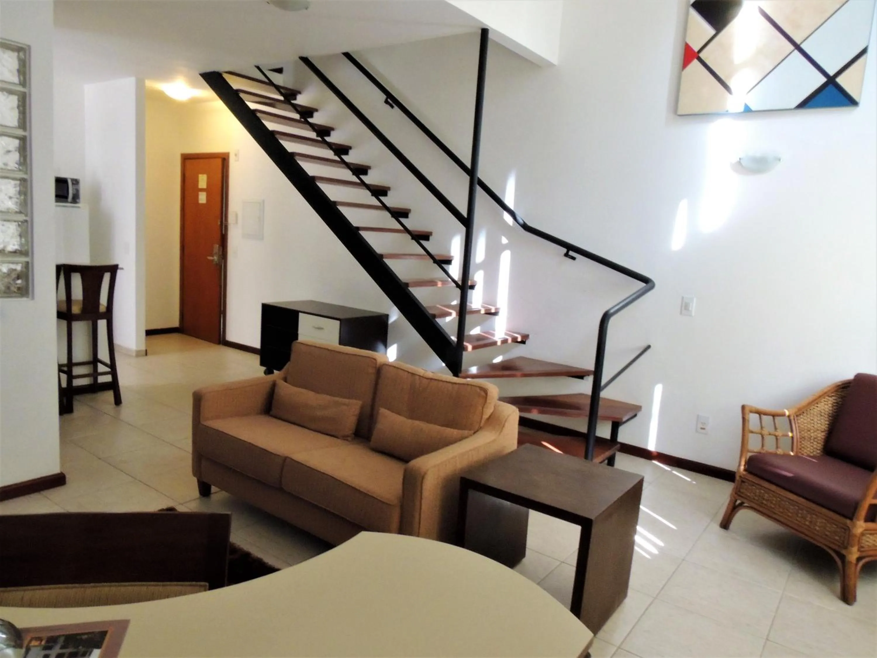 Seating area in Mondrian Suite Hotel