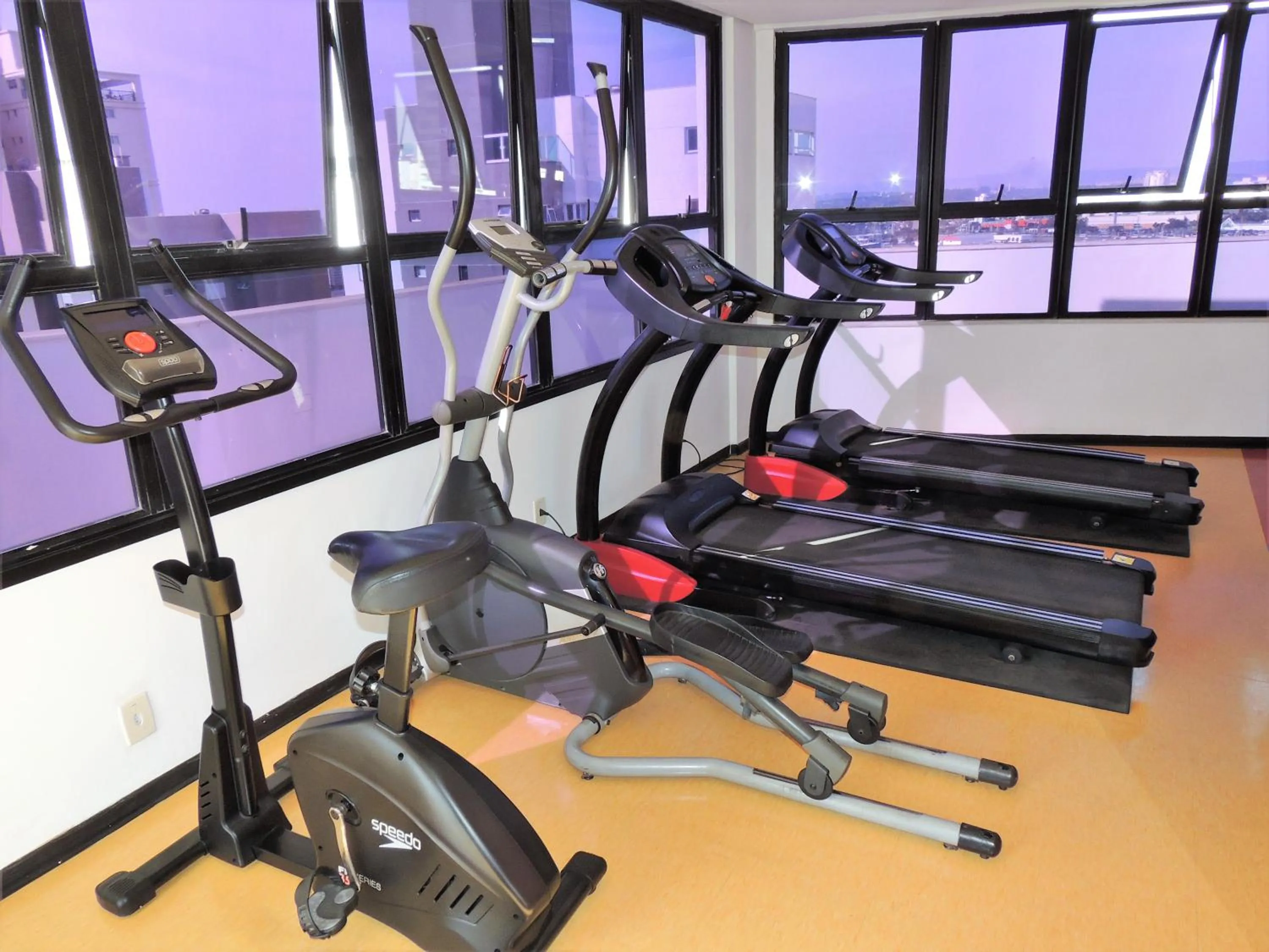 Fitness centre/facilities in Mondrian Suite Hotel