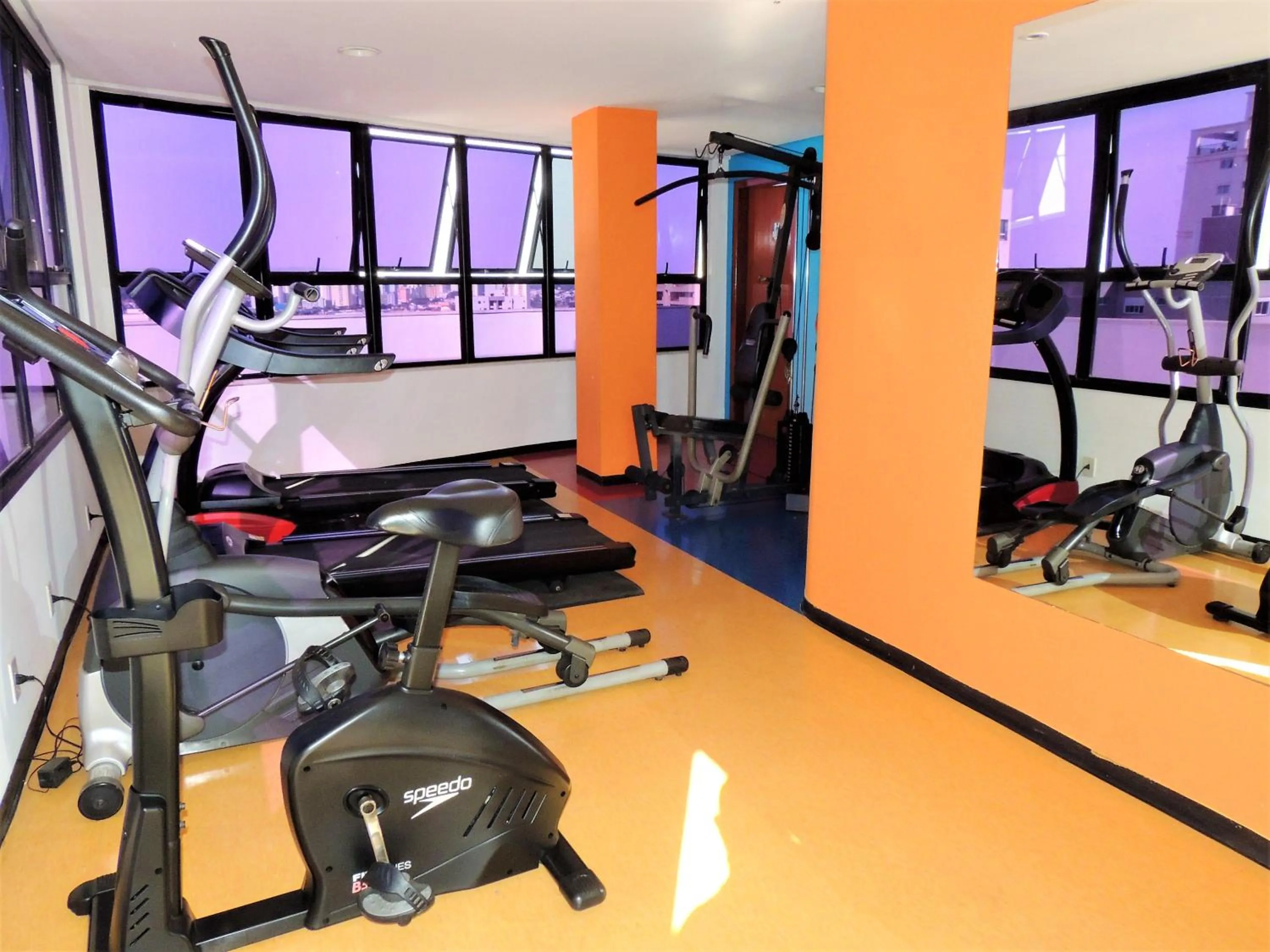 Fitness centre/facilities in Mondrian Suite Hotel