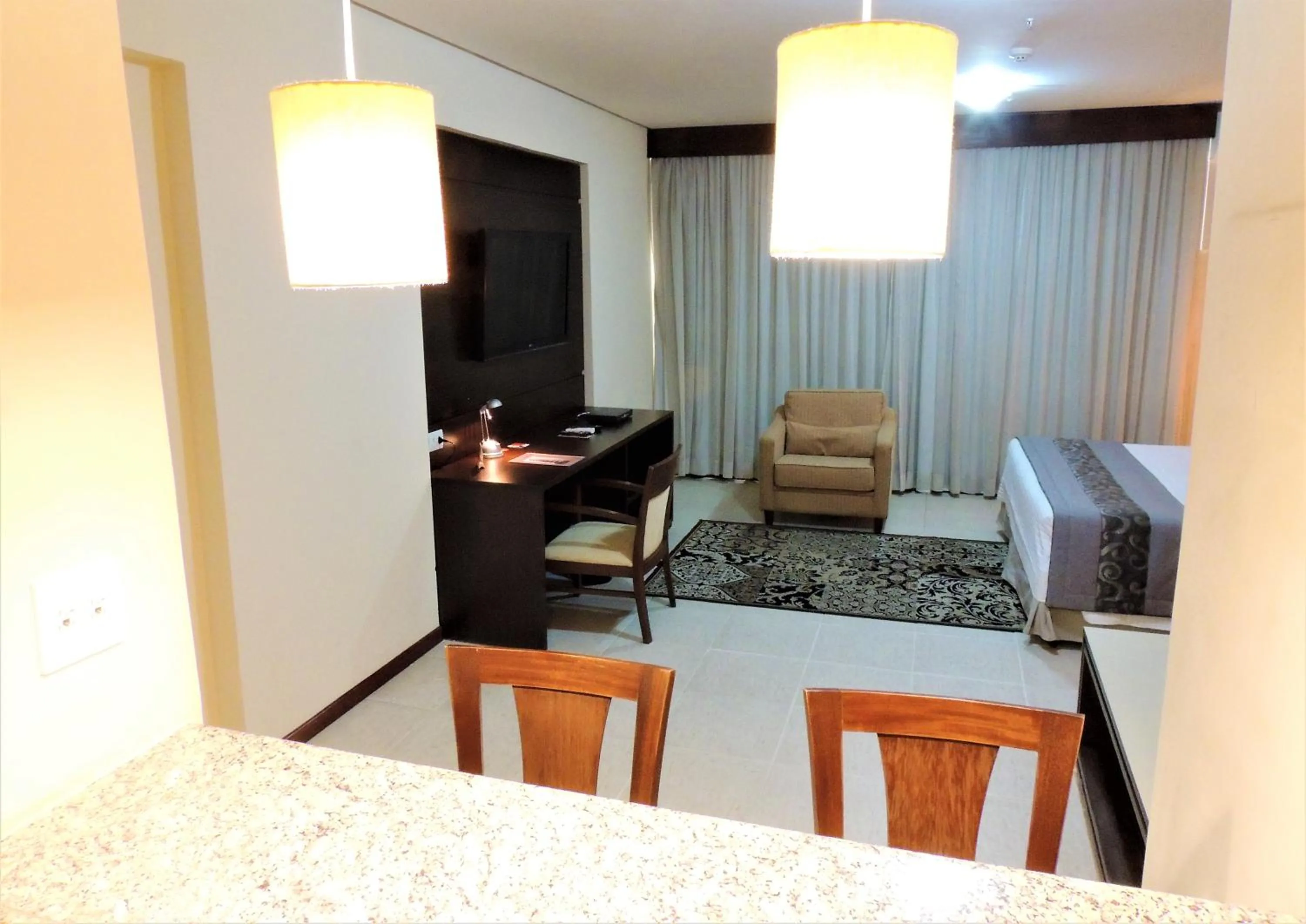 Bedroom in Mondrian Suite Hotel