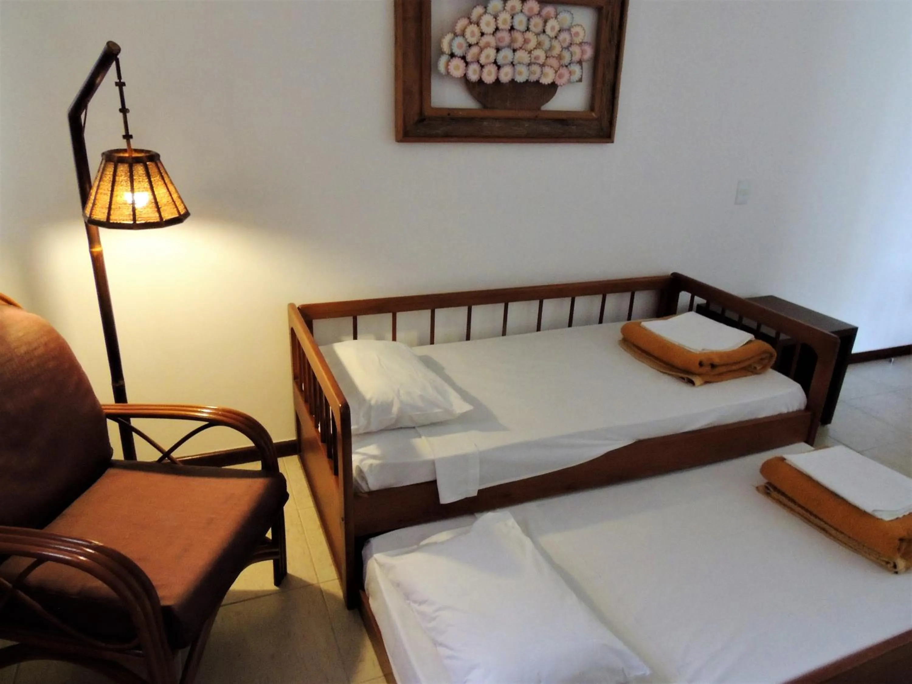 Bed in Mondrian Suite Hotel