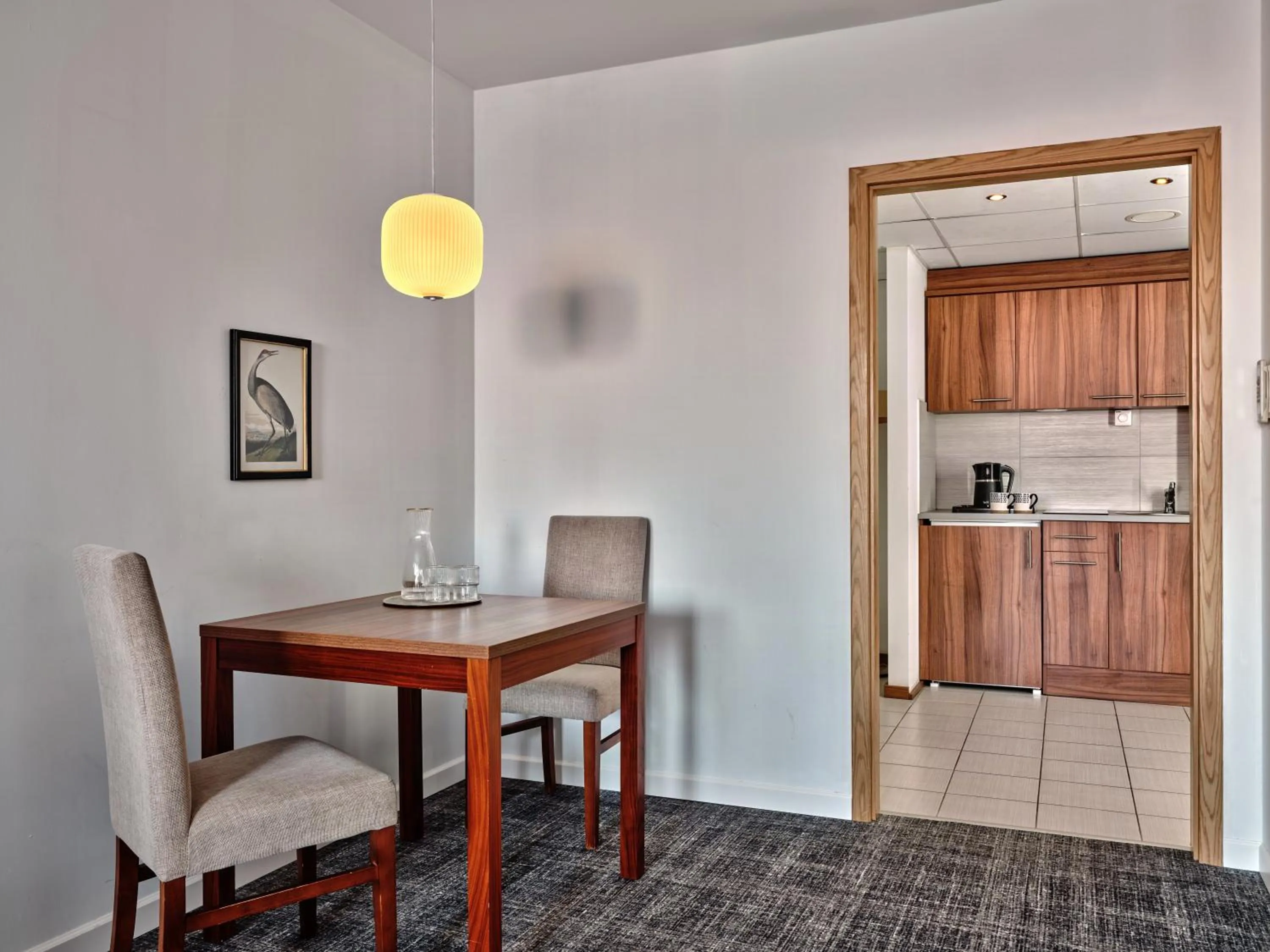 Kitchen or kitchenette in Arche Hotel Puławska Residence Warszawa