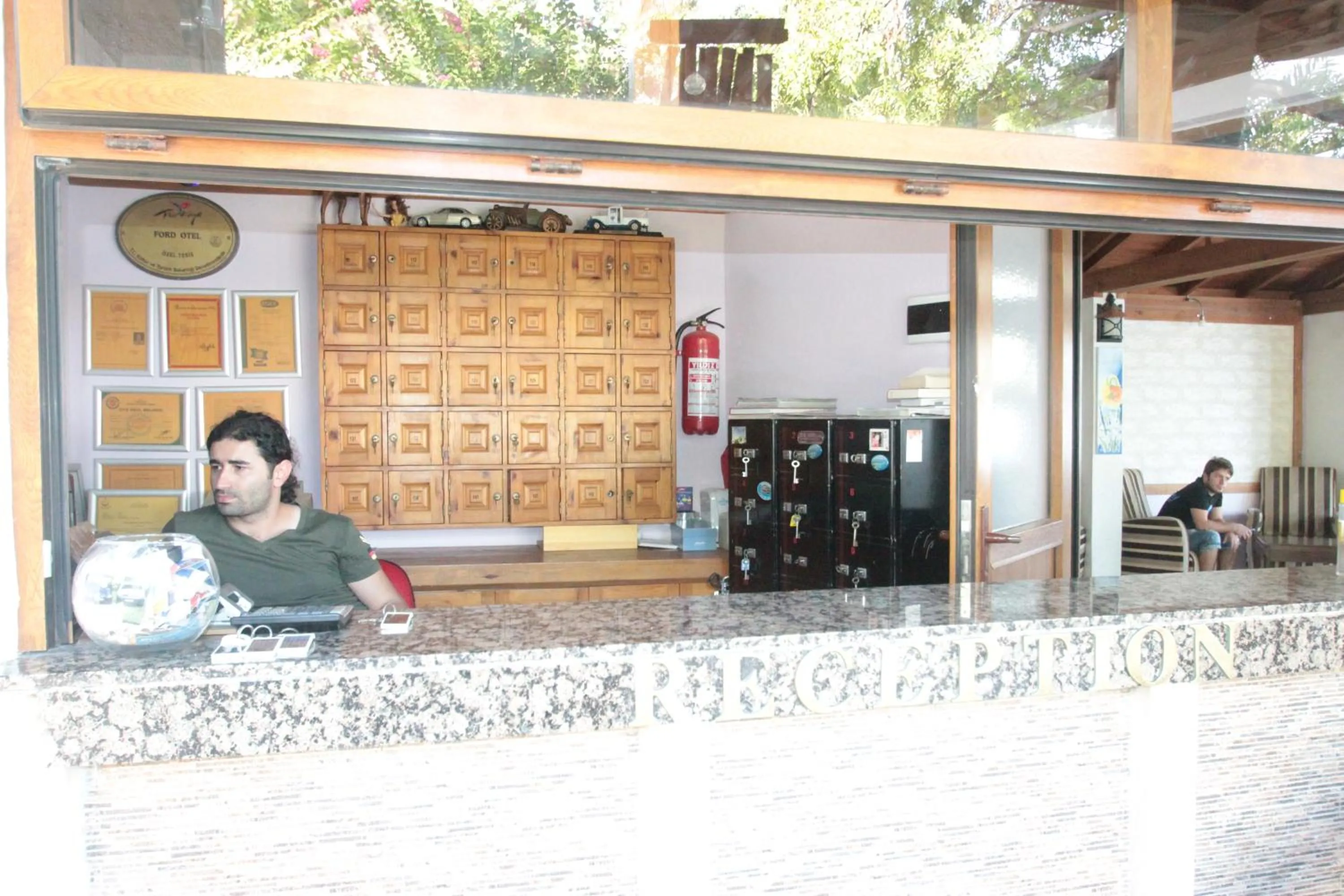 Lobby or reception in Ford Hotel