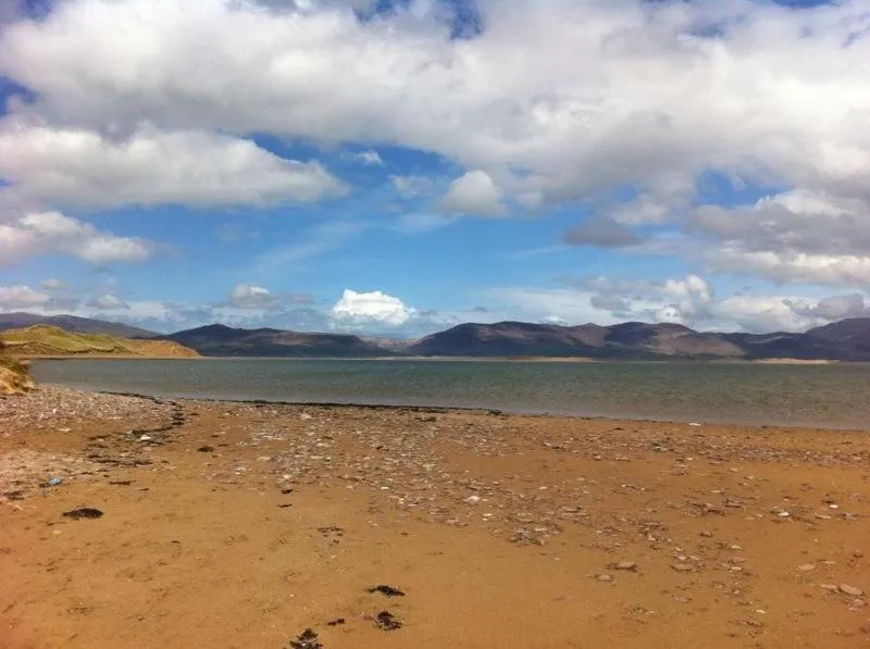 Beach in Glencurrah House B&B