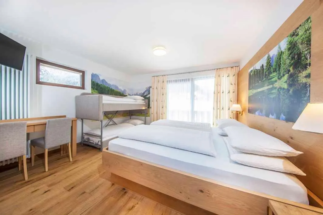 Bed in Hotel Garni Morene