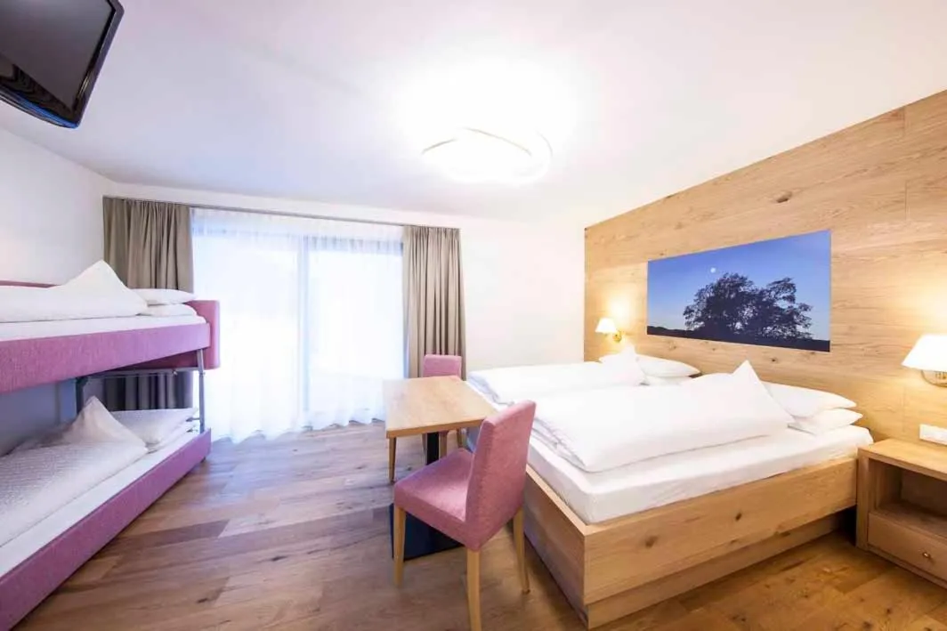 Bed in Hotel Garni Morene