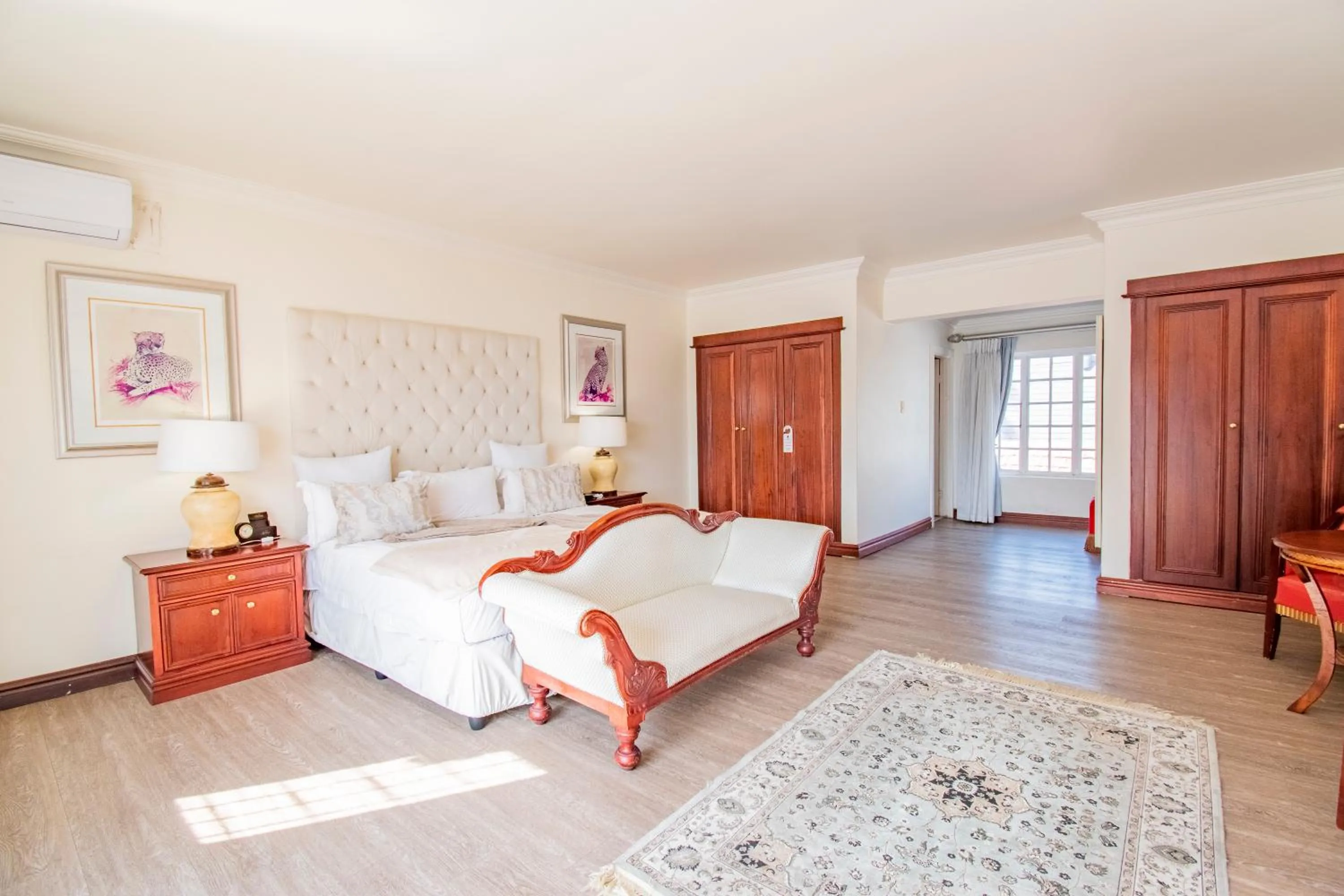 Bed in Emakhosini Boutique Hotel